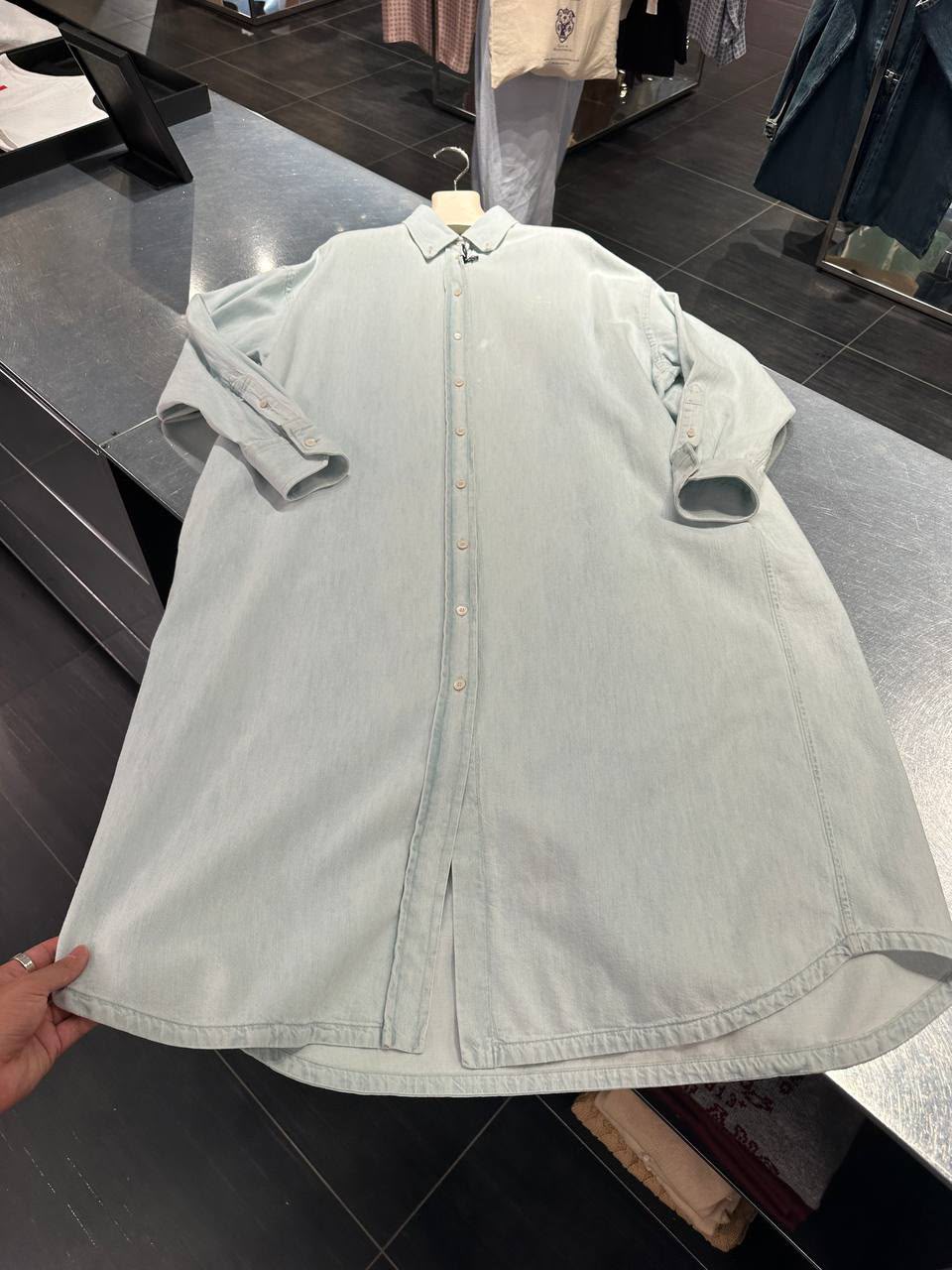 Denim Shirt Dress