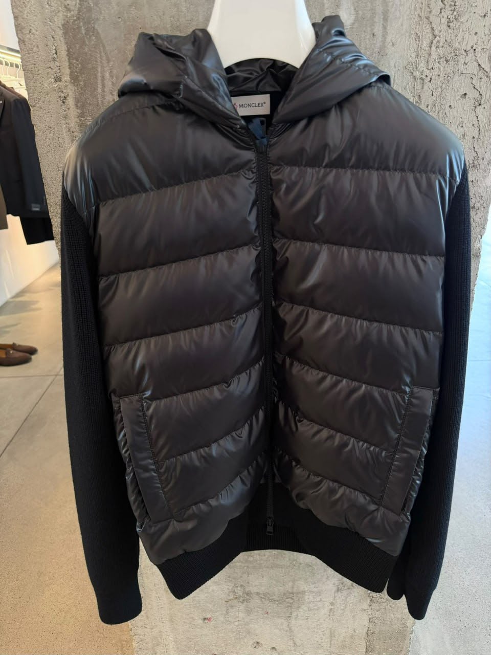 Hybrid Knit Down Jacket