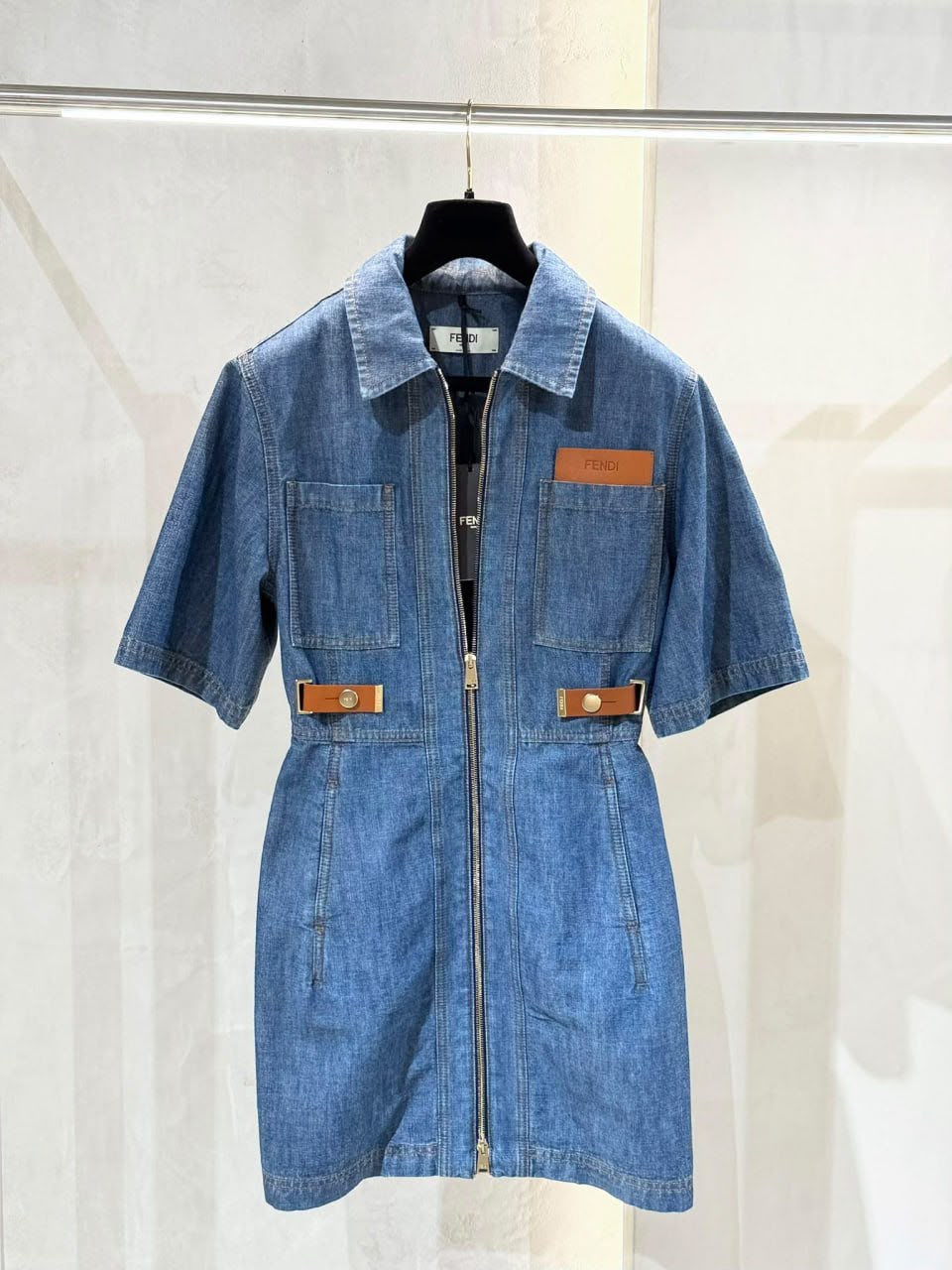 Denim Mini Dress