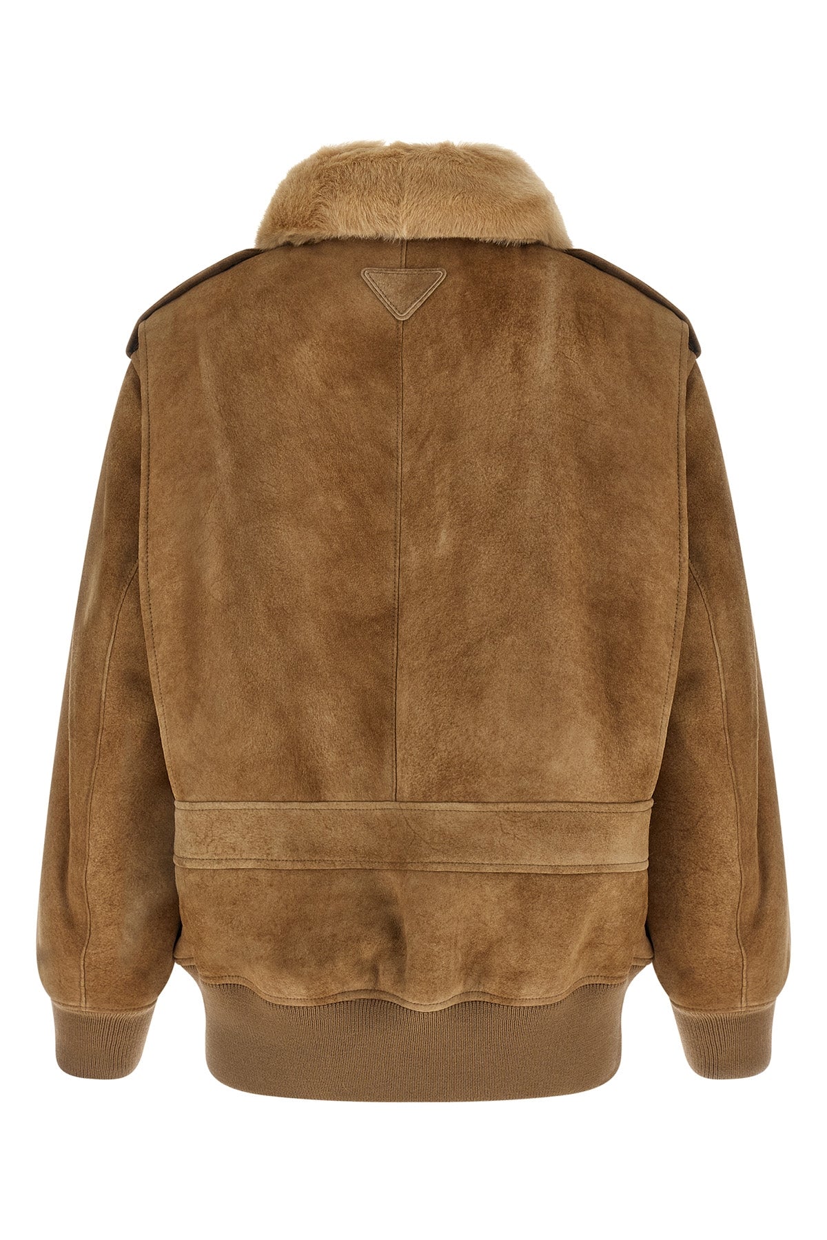 prada Sheepskin bomber jacket