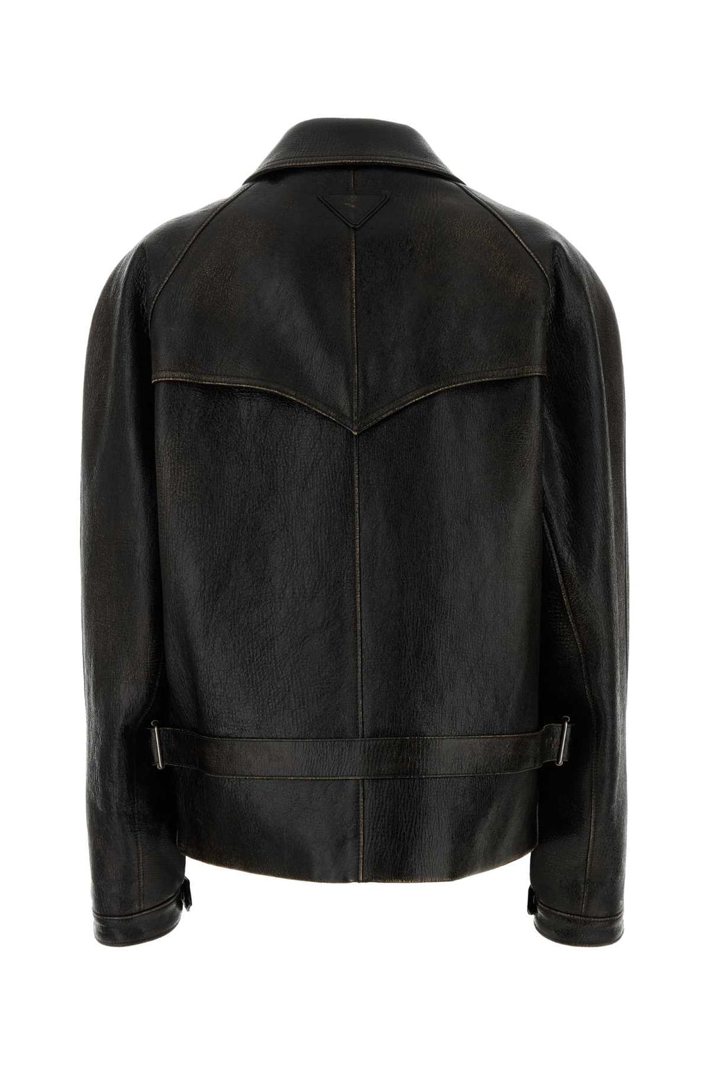 PRADA CAPI IN PELLE For Women Exterior: 100% Ovine leather Lining: 100% Viscose