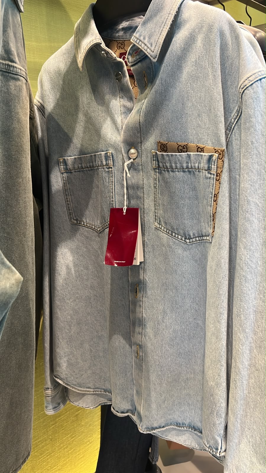 GG Denim Overshirt
