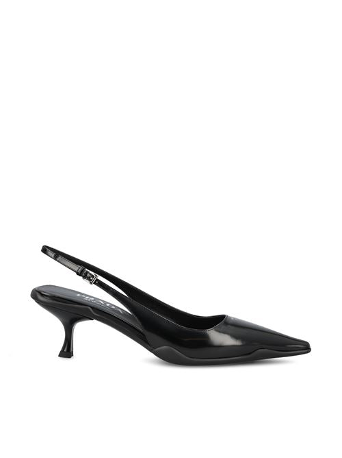 Slingback realizzate in pelle