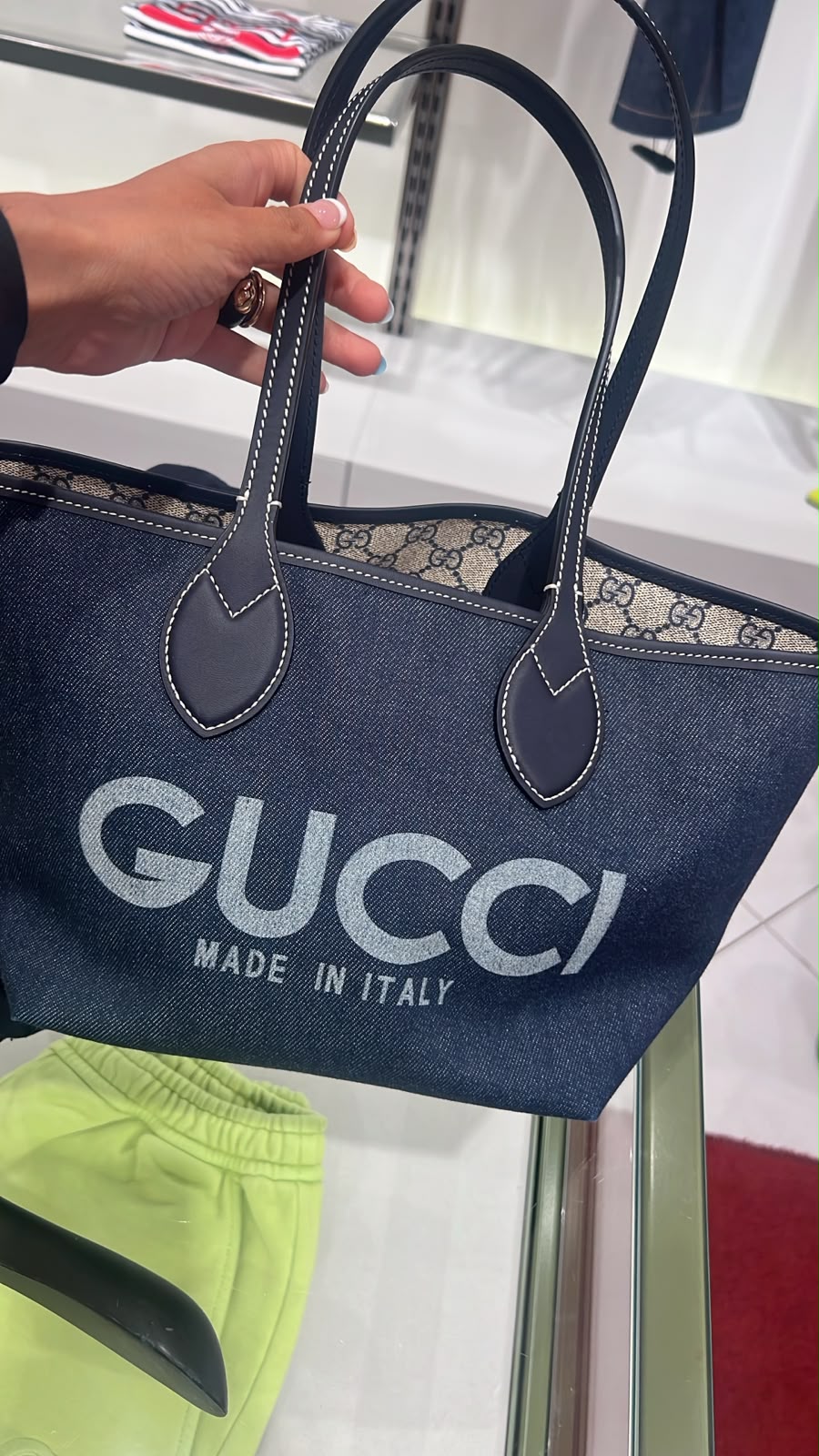 Denim Tote Bag