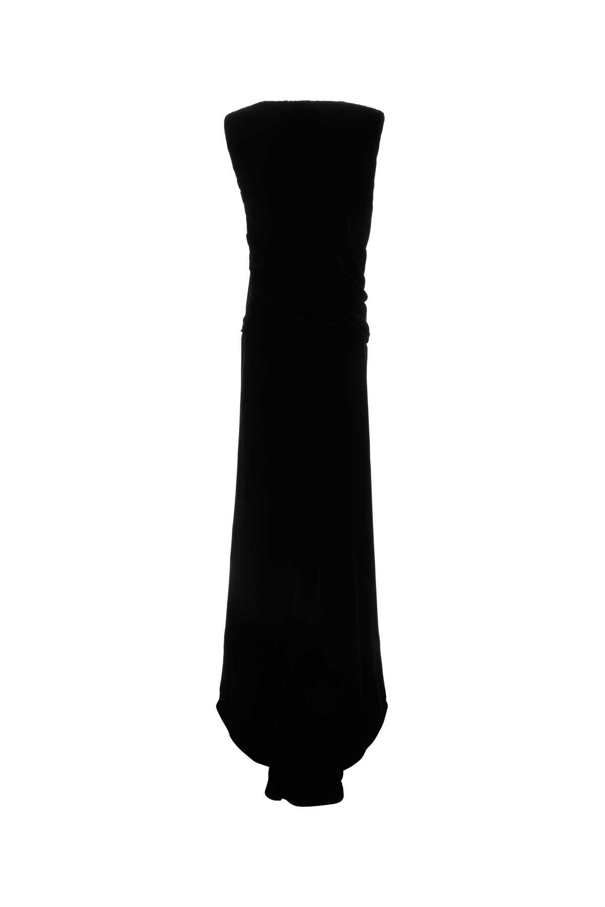 VALENTINO GARAVANI GOWN | SOLID | VELVET For Women Exteiror: 78% Viscose 22% Silk
