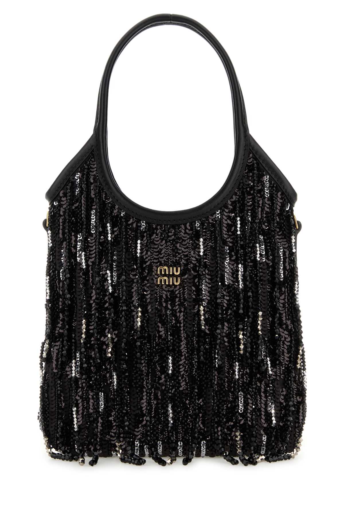 MIU MIU BORSE For Women Exterior: 100% Fabric Lining: 100% Fabric Finishing: Golden metal