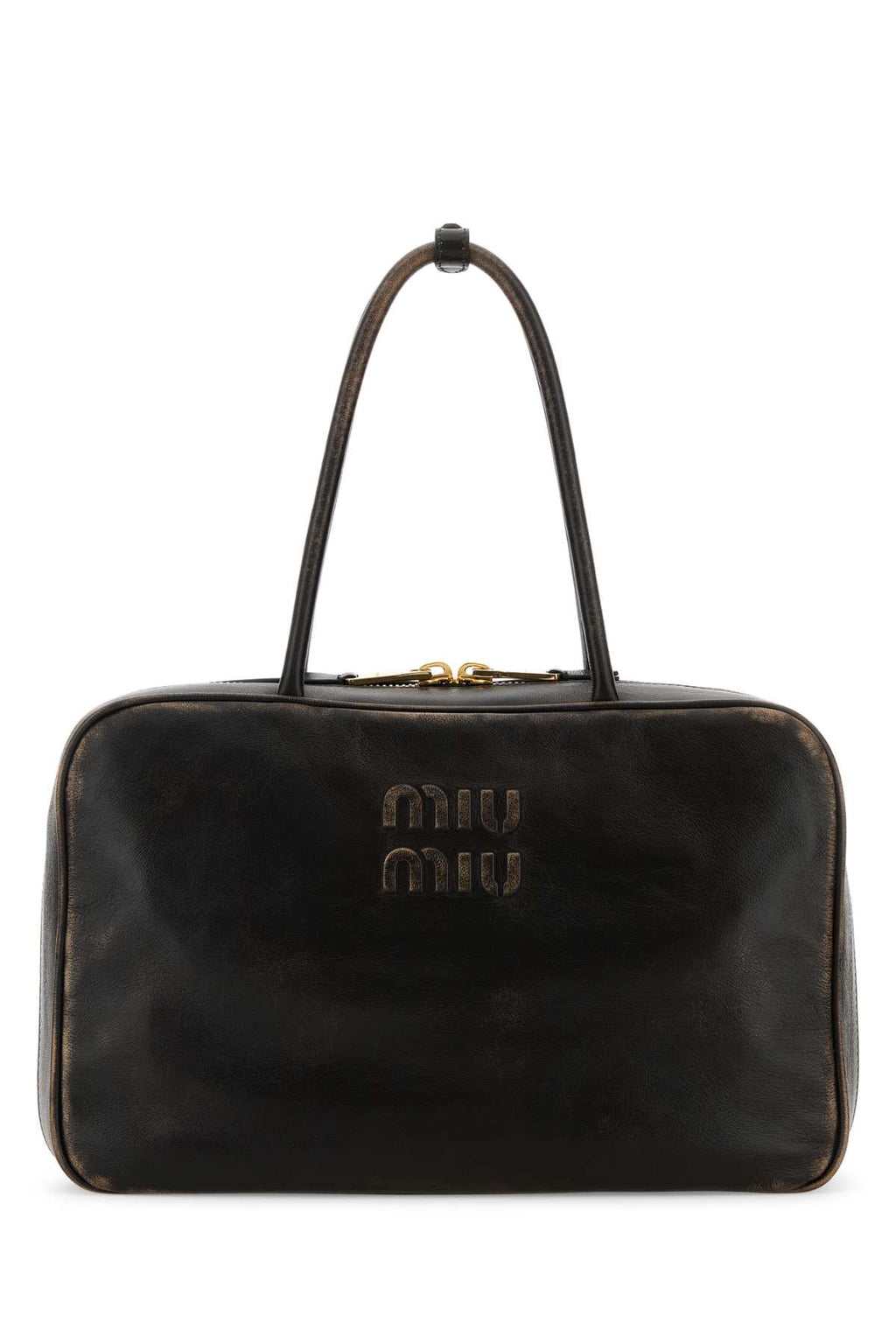 MIU MIU BORSE For Women Exterior: 100% Leather Lining: 100% Fabric Finishing: Golden metal