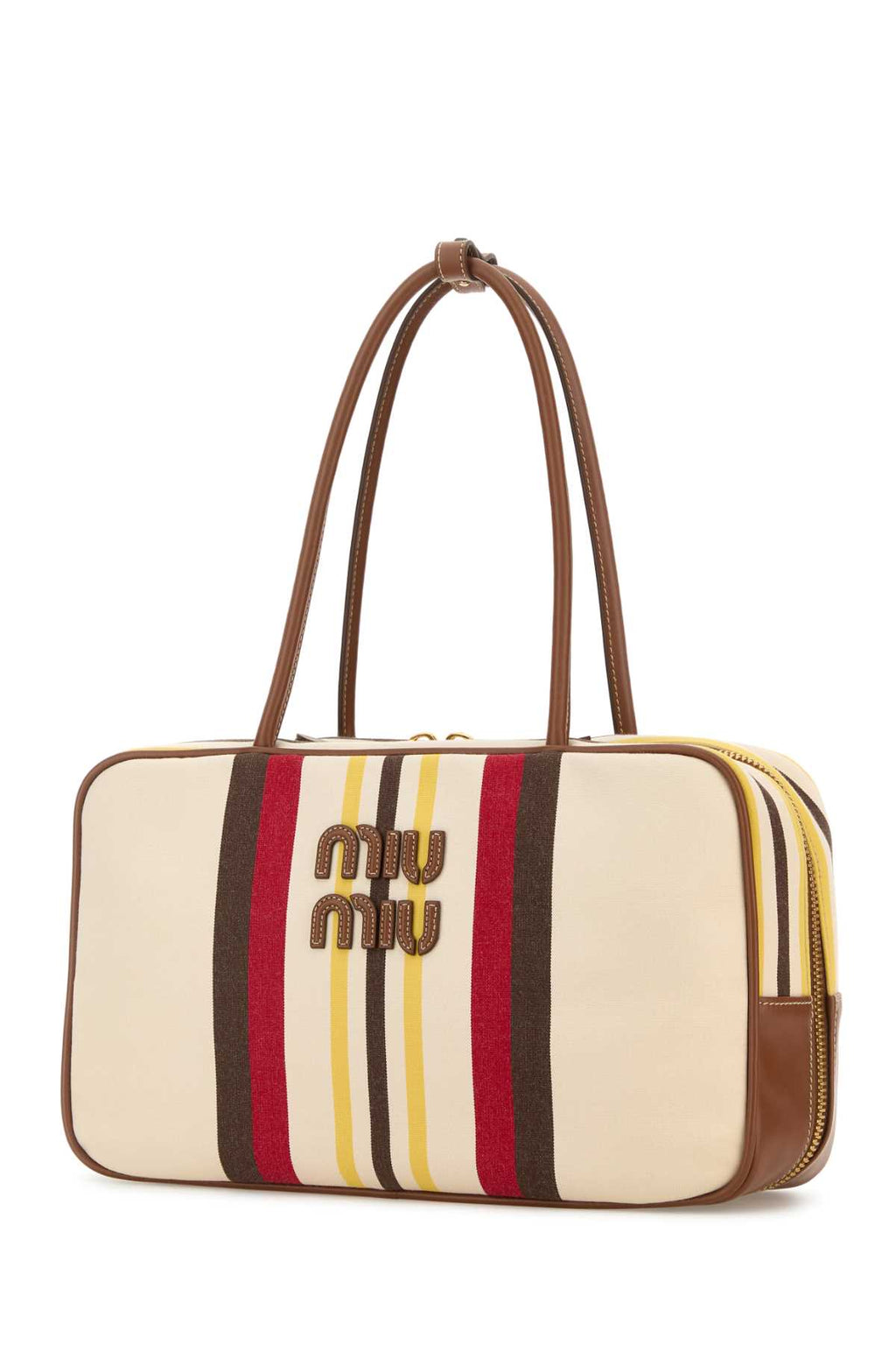 MIU MIU BORSE For Women Exterior: 100% Fabric Lining: 100% Fabric Finishing: Golden metal