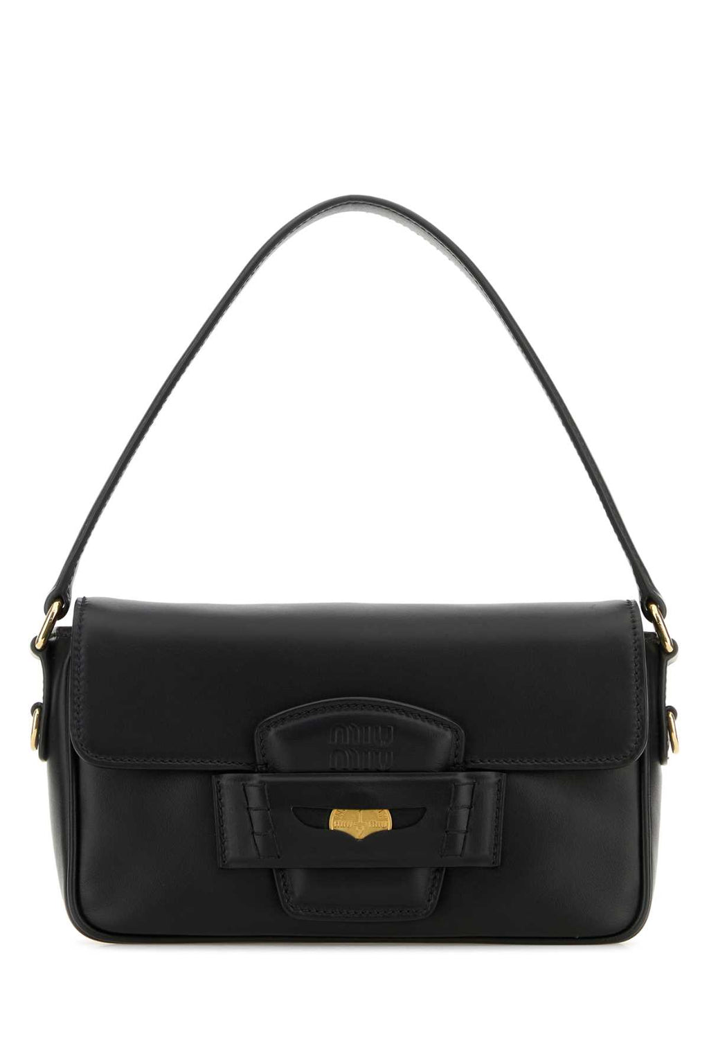 MIU MIU BORSE For Women Exterior: 100% Leather Lining: 100% Fabric Finishing: Golden metal