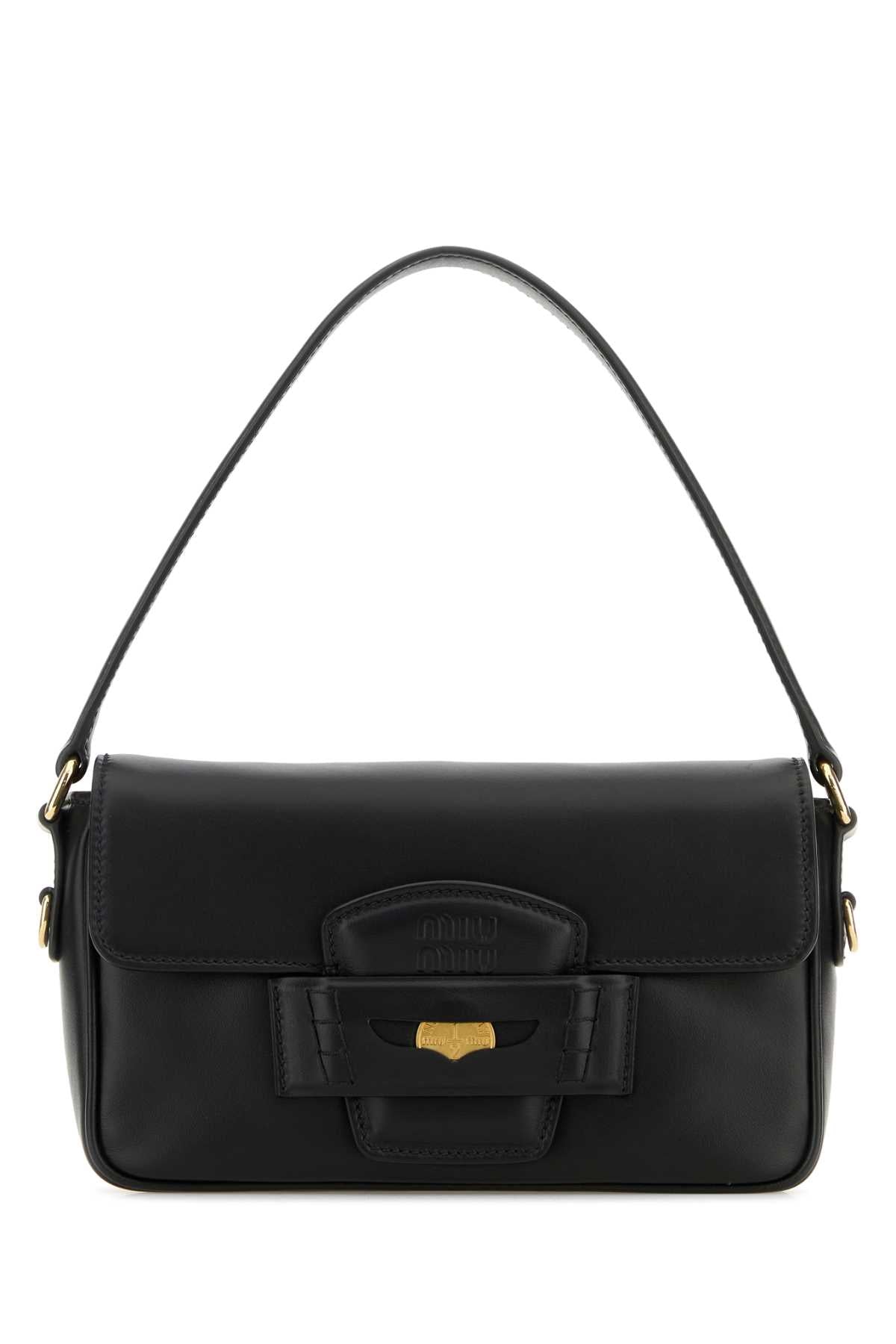 MIU MIU BORSE For Women Exterior: 100% Leather Lining: 100% Fabric Finishing: Golden metal