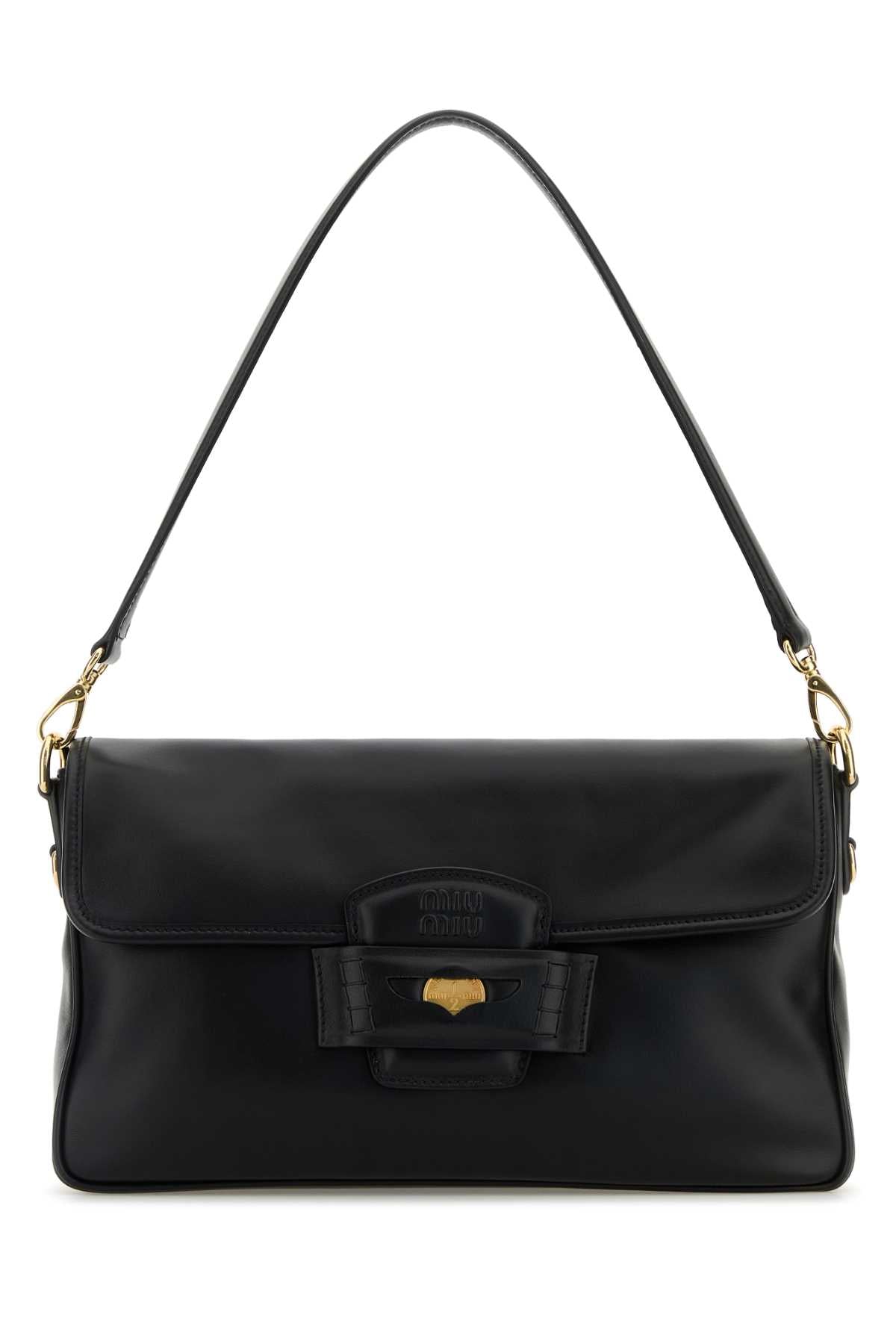 MIU MIU BORSE For Women Exterior: 100% Calf Lining: 100% Fabric Finishing: Golden metal