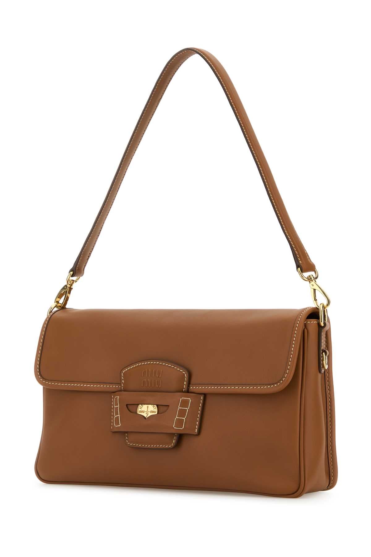 MIU MIU BORSE For Women Exterior: 100% Calf Lining: 100% Fabric Finishing: Golden metal