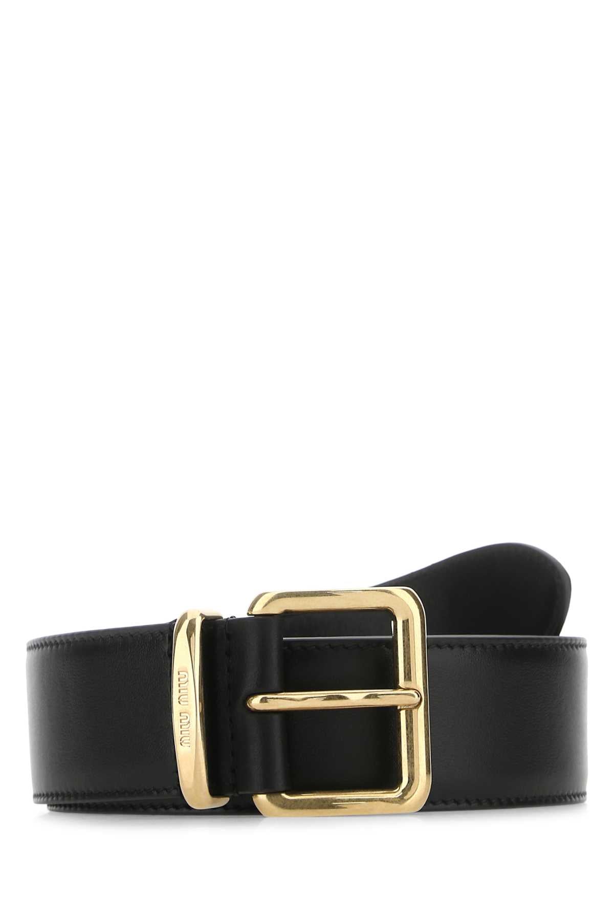 MIU MIU CINTURA For Women 100%Vitello