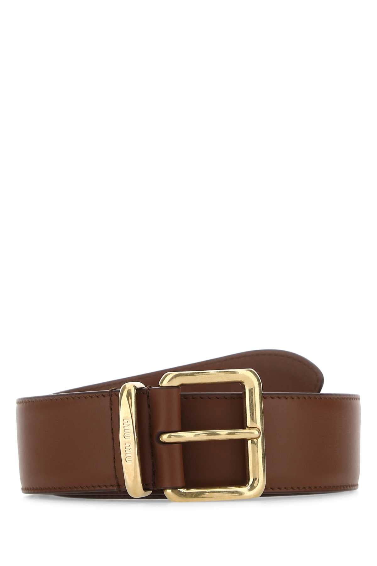 MIU MIU CINTURE For Women 100%Vitello