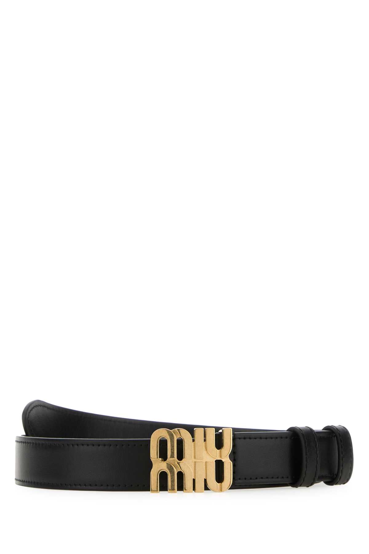 MIU MIU CINTURE For Women 100%Vitello
