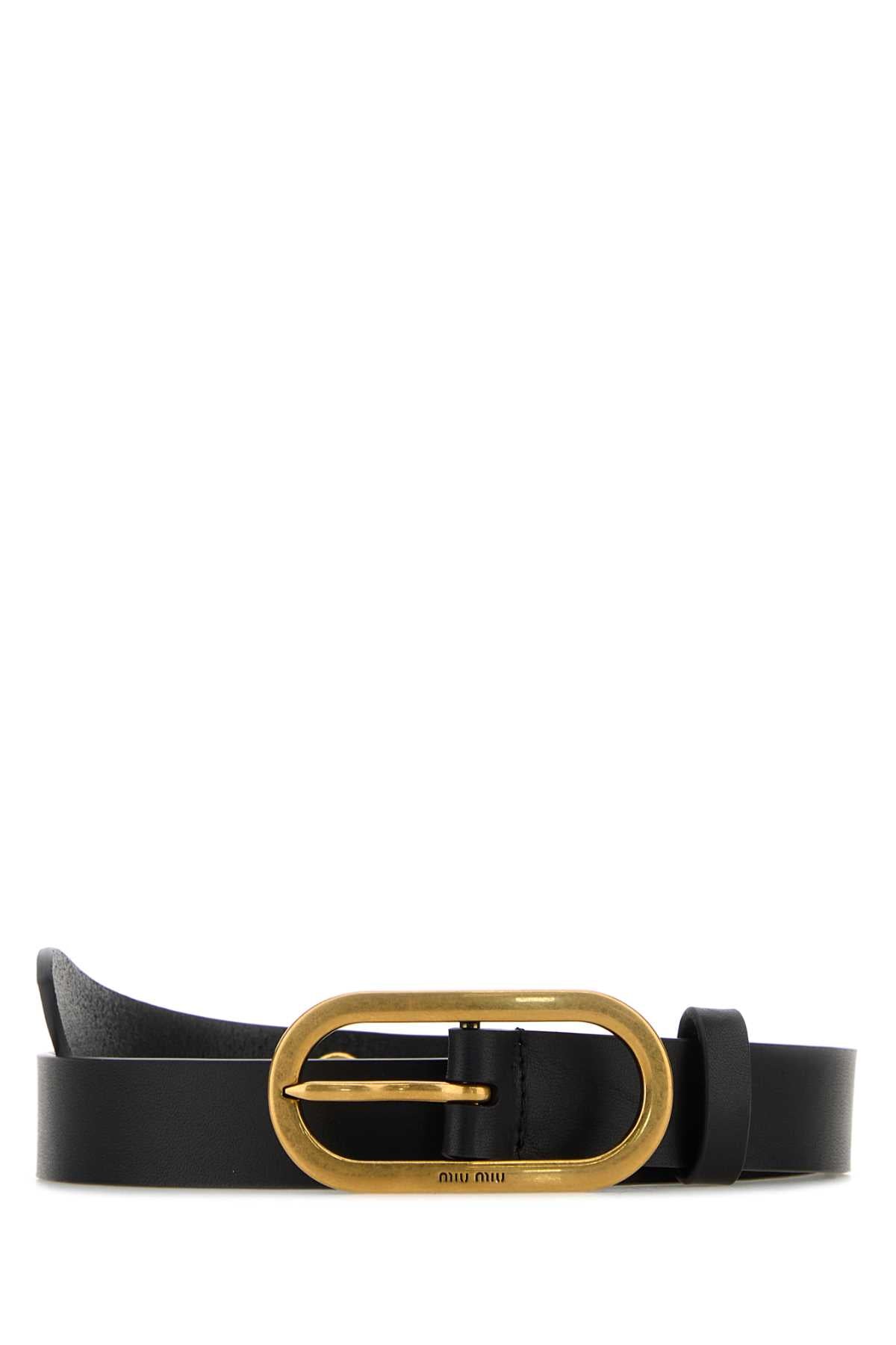 MIU MIU CINTURE For Women 100%Vitello