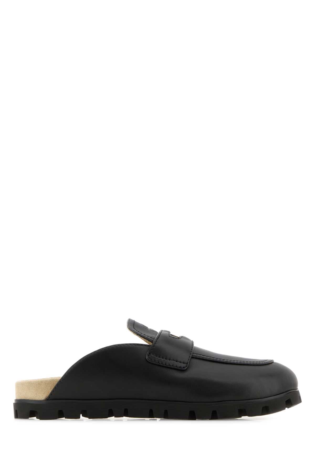 MIU MIU SABOT For Women Exterior: 100% Calf Interior: 100% Leather Sole: Rubber