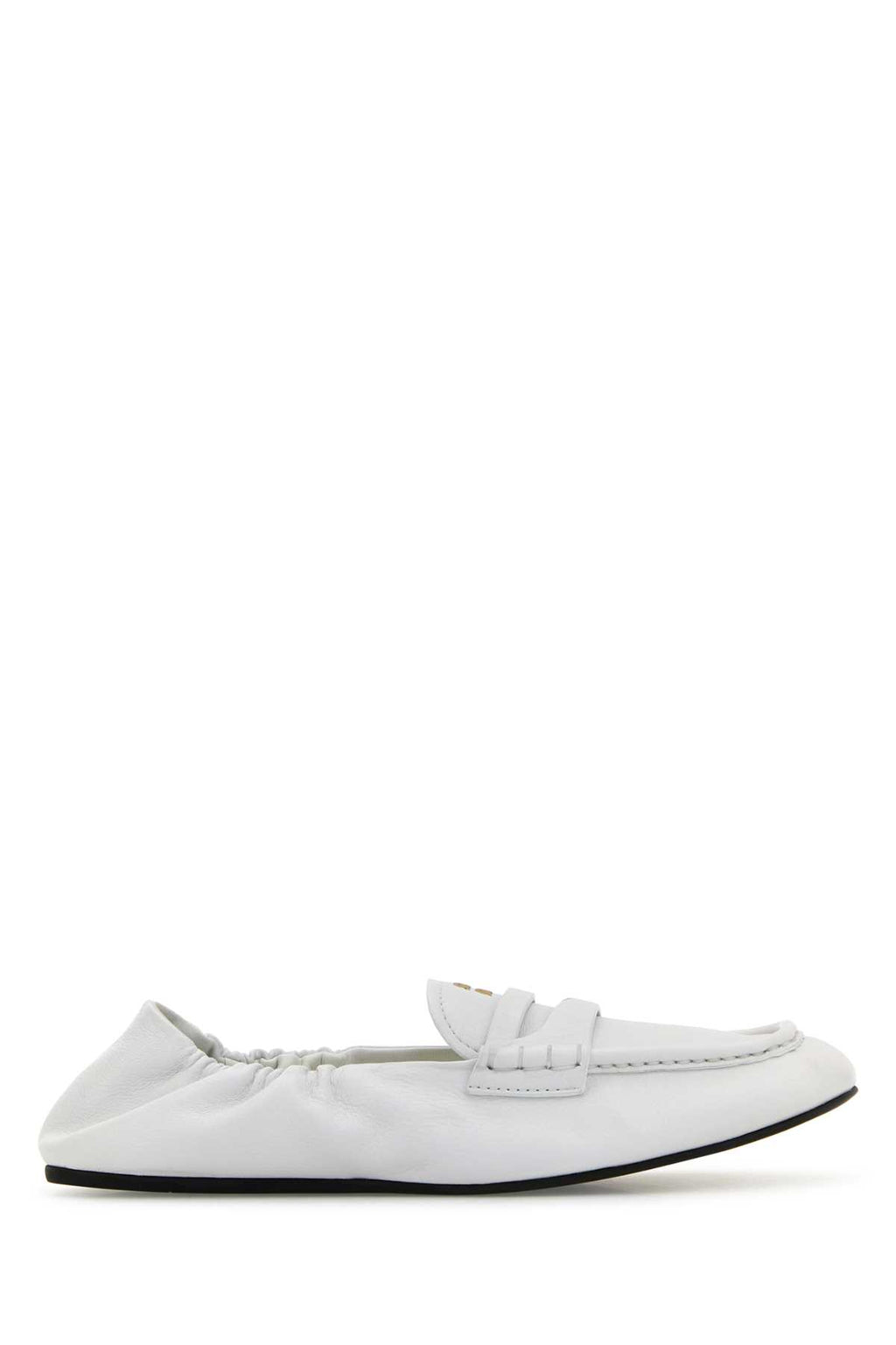 MIU MIU MOCASSINI For Women Exterior: 100% Nappa leather Interior: 100% Leather Sole: Rubber