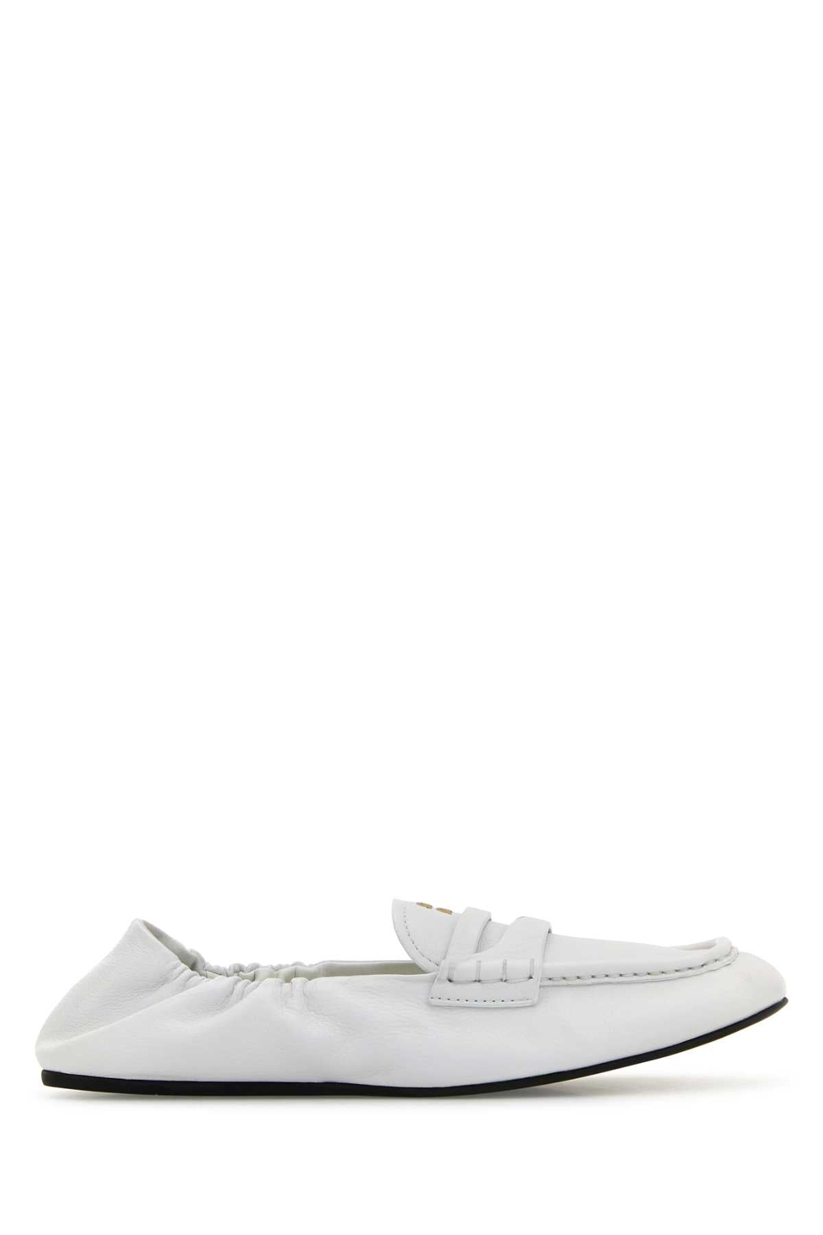 MIU MIU MOCASSINI For Women Exterior: 100% Nappa leather Interior: 100% Leather Sole: Rubber