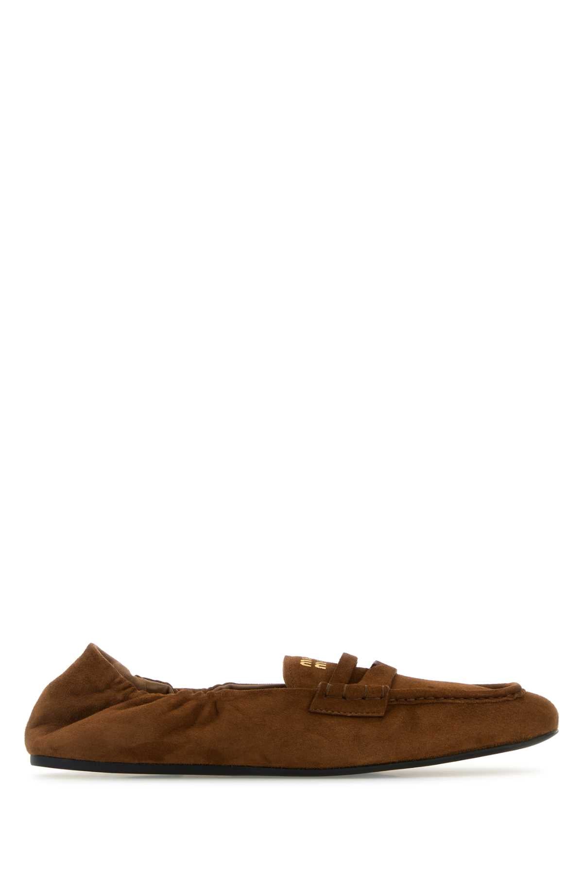 MIU MIU MOCASSINI For Women 100%Agnello