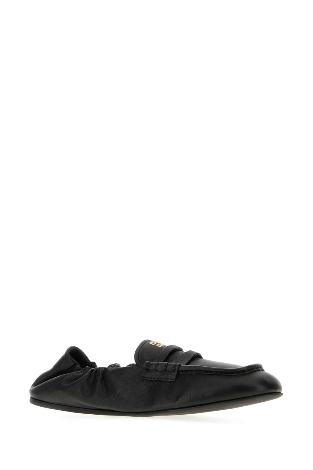 MIU MIU MOCASSINI For Women 100%LAMBLEATHER