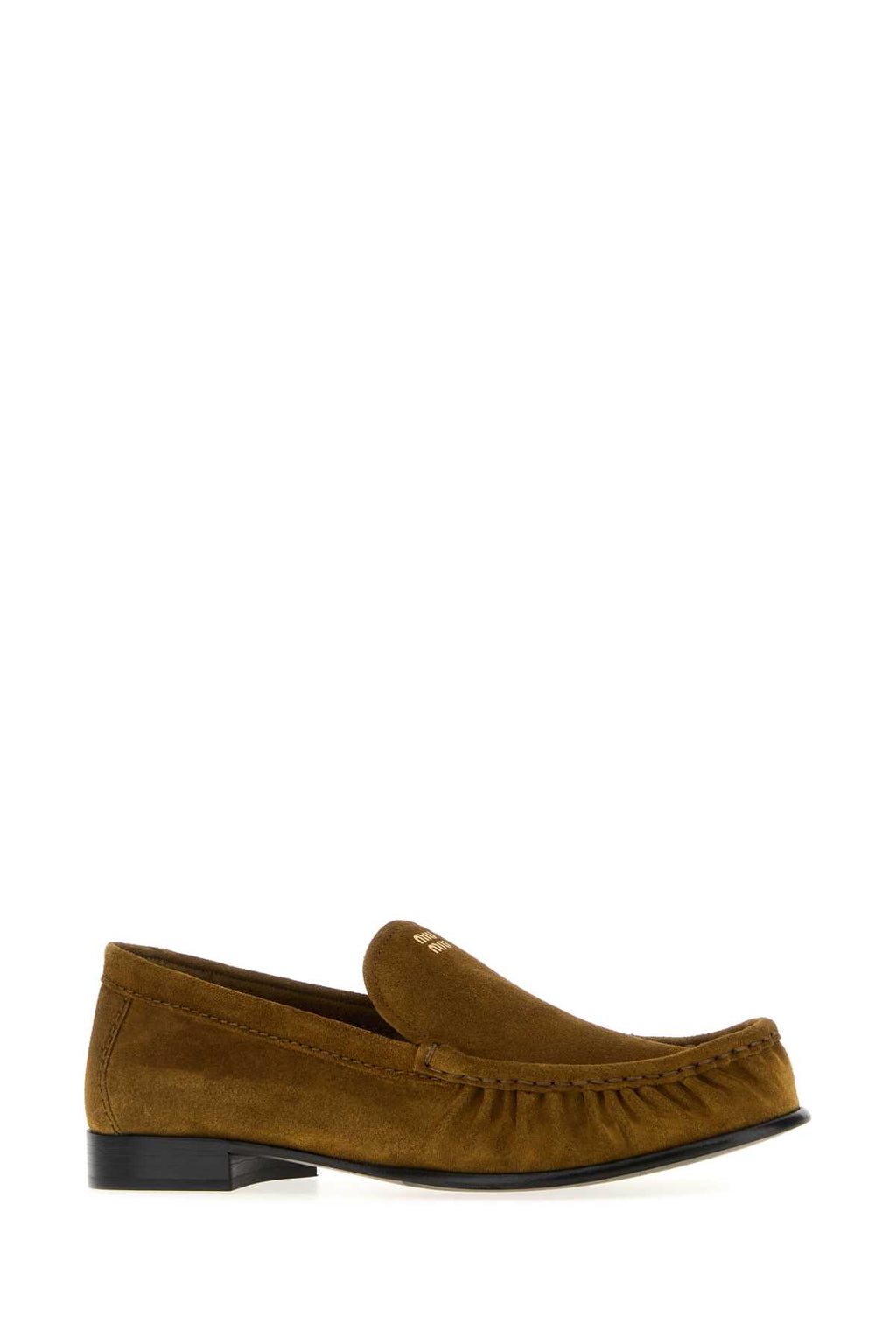 MIU MIU CALZATURE For Women Exterior: 100% Calf Interior: 100% Leather Sole: Leather and Rubber