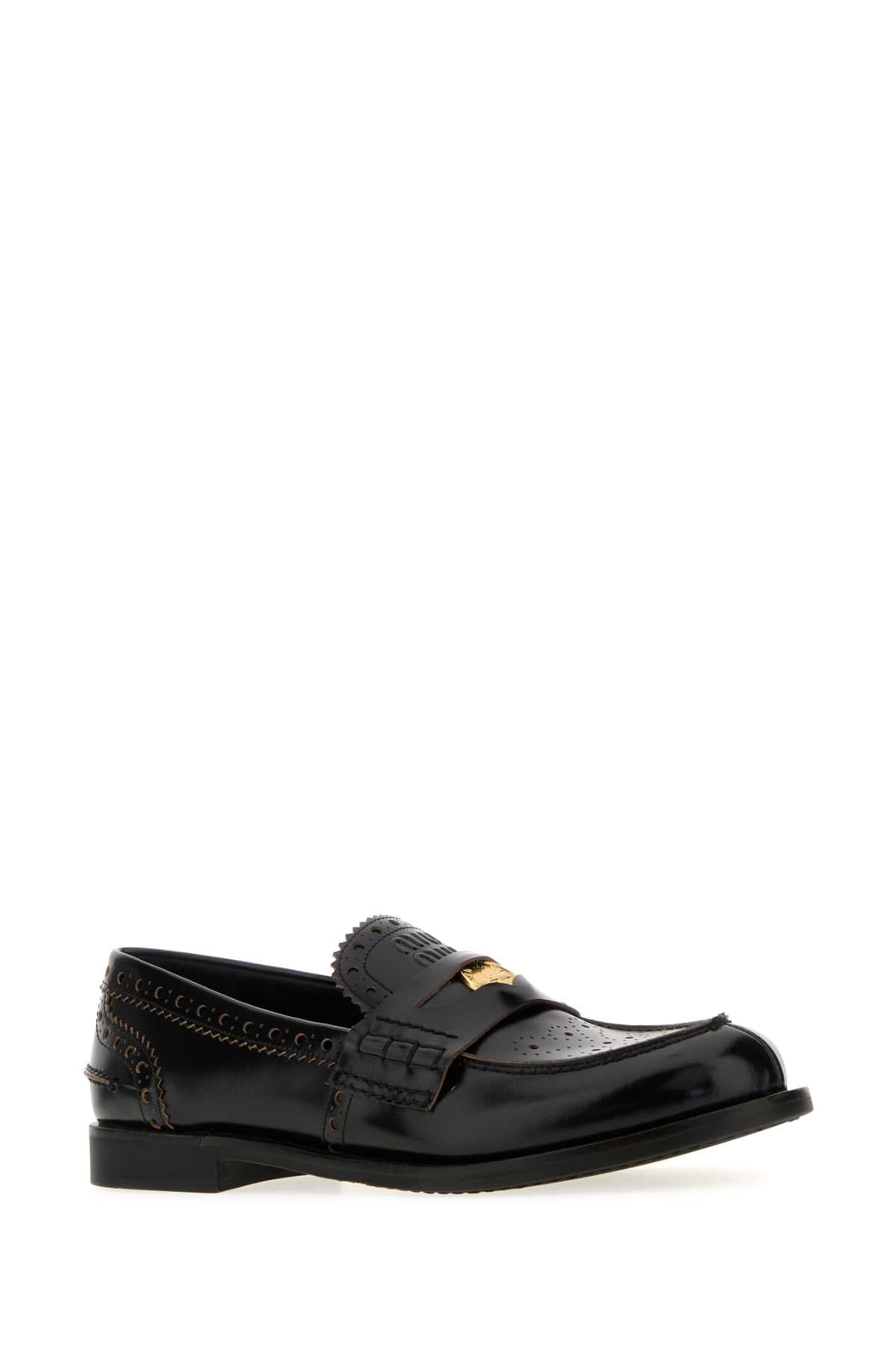 MIU MIU MOCASSINI For Women 100%Vitello
