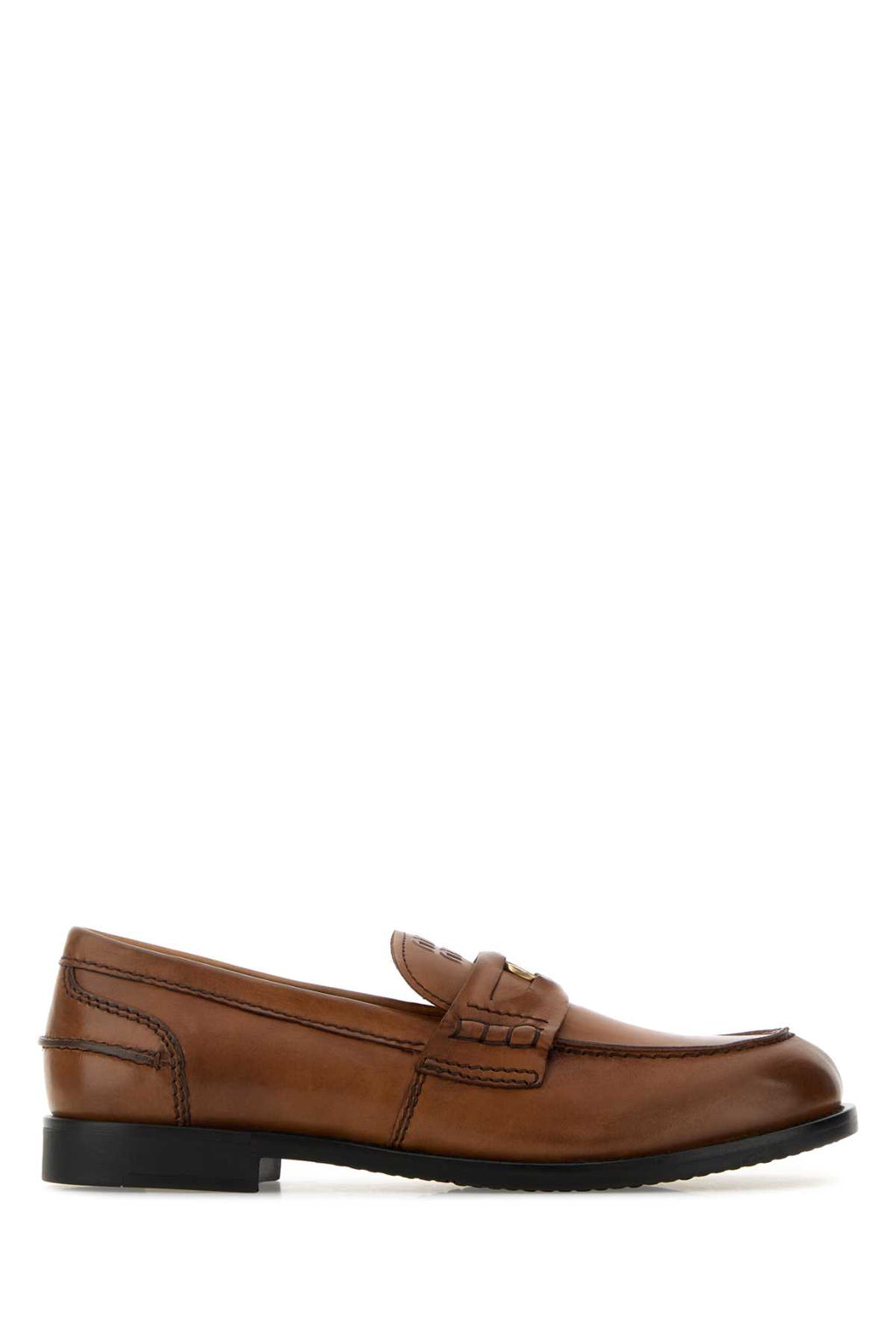 MIU MIU MOCASSINI For Women Exterior: 100% Calf Interior: 100% Leather Sole: Leather