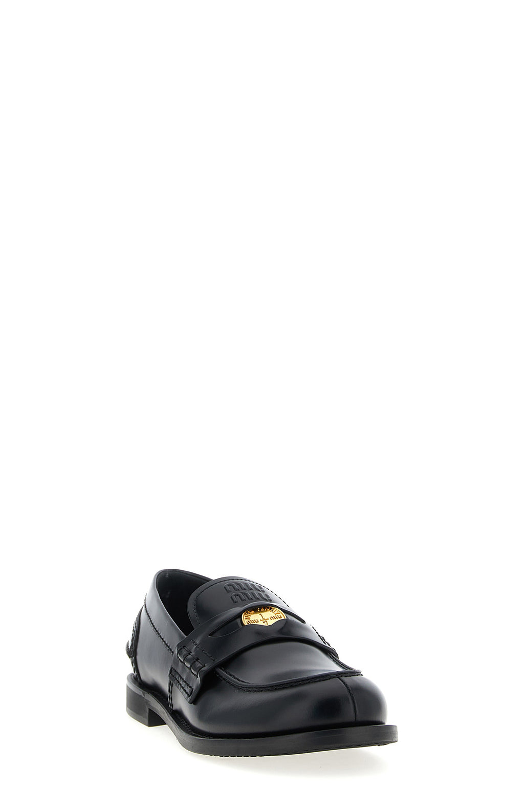 MIU MIU Penny loafers For Women 100% leather