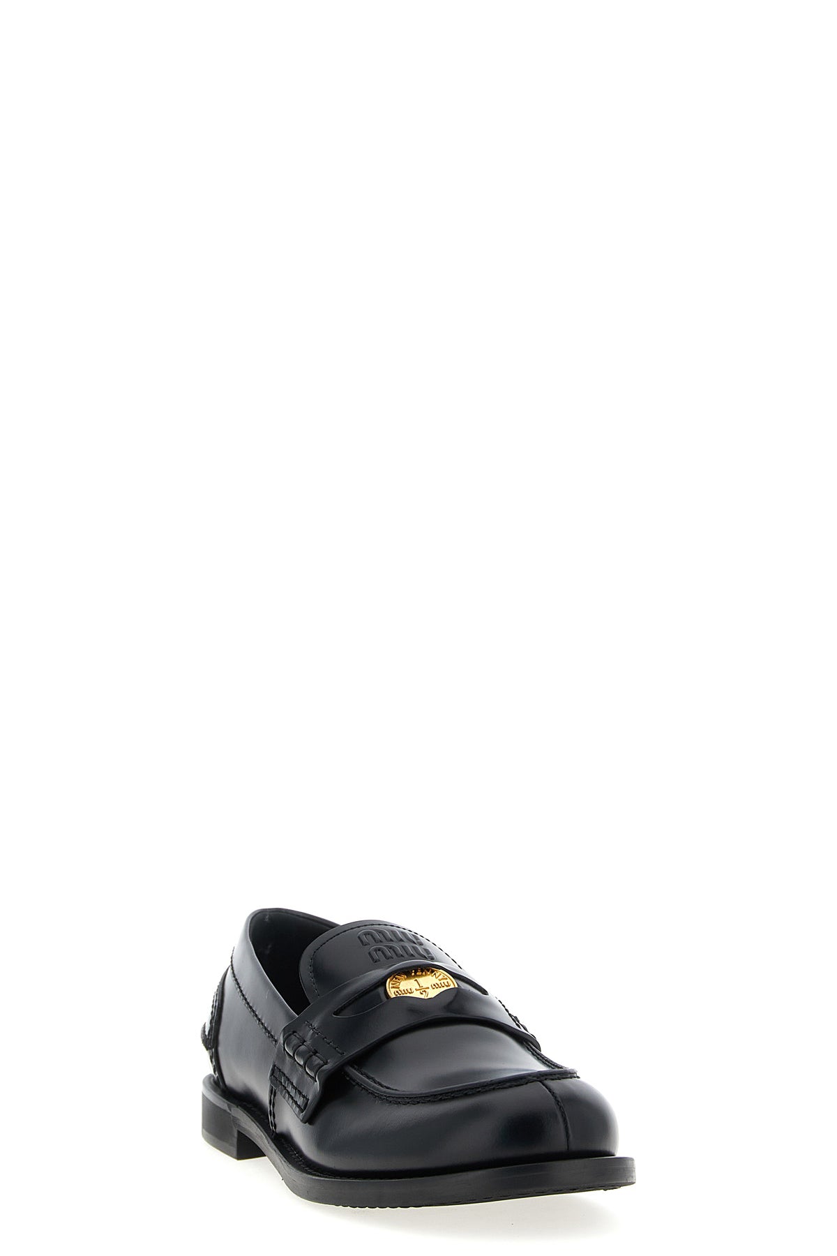 MIU MIU Penny loafers For Women 100% leather
