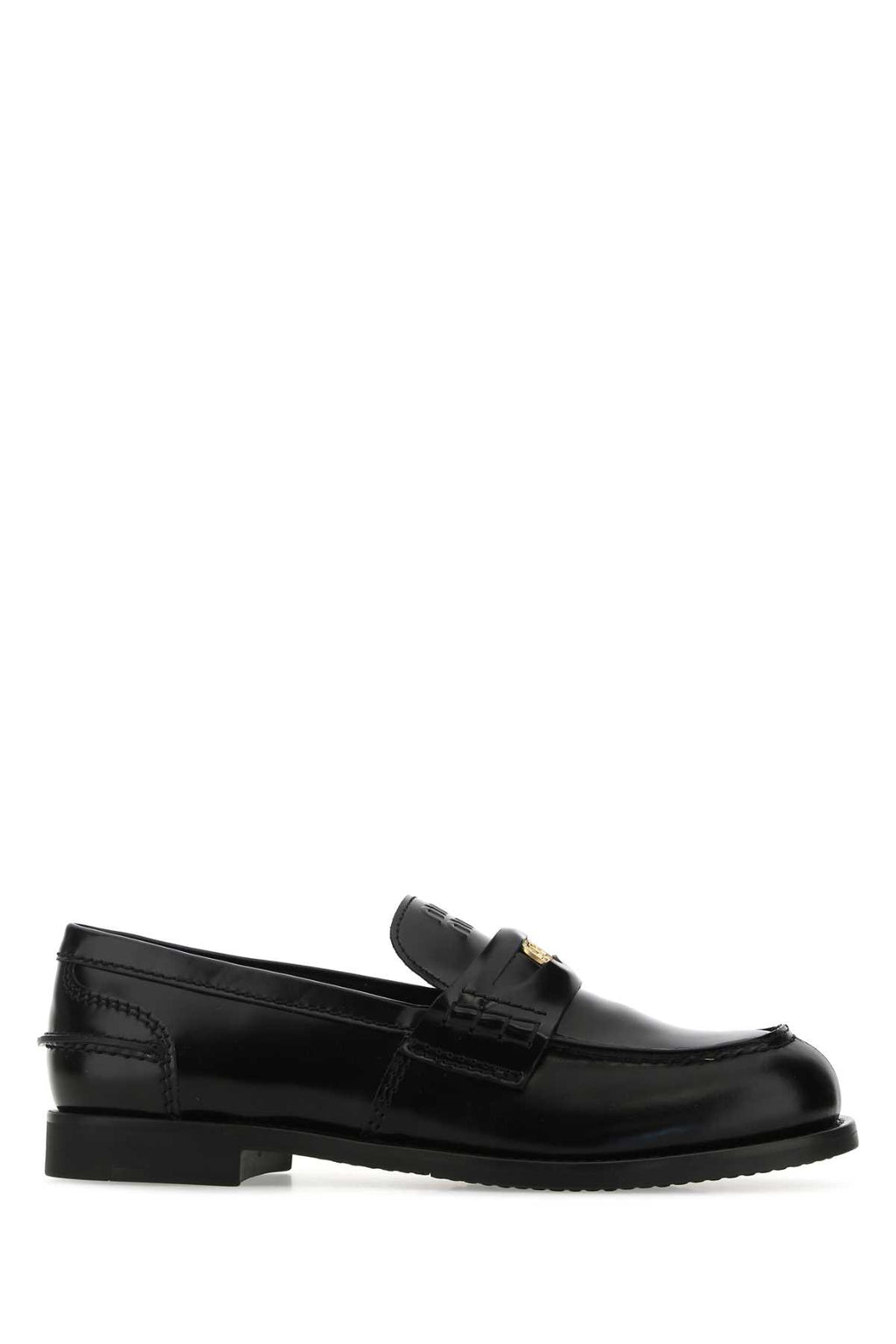MIU MIU MOCASSINI For Women 100%CALFLEATHER