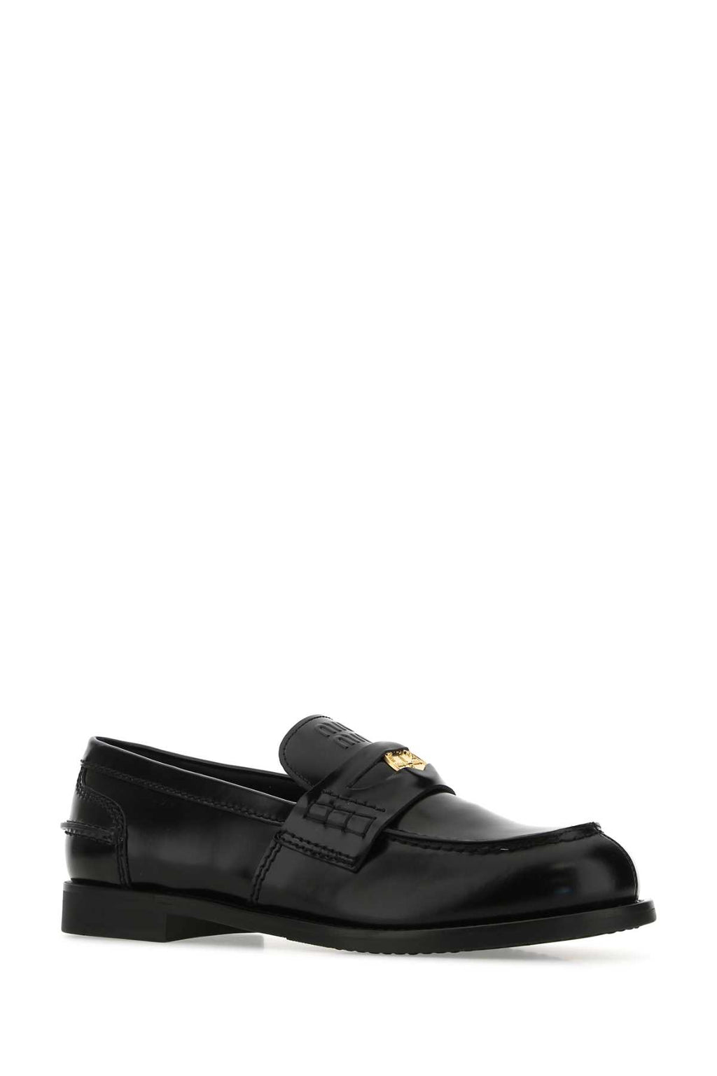 MIU MIU MOCASSINI For Women 100%CALFLEATHER