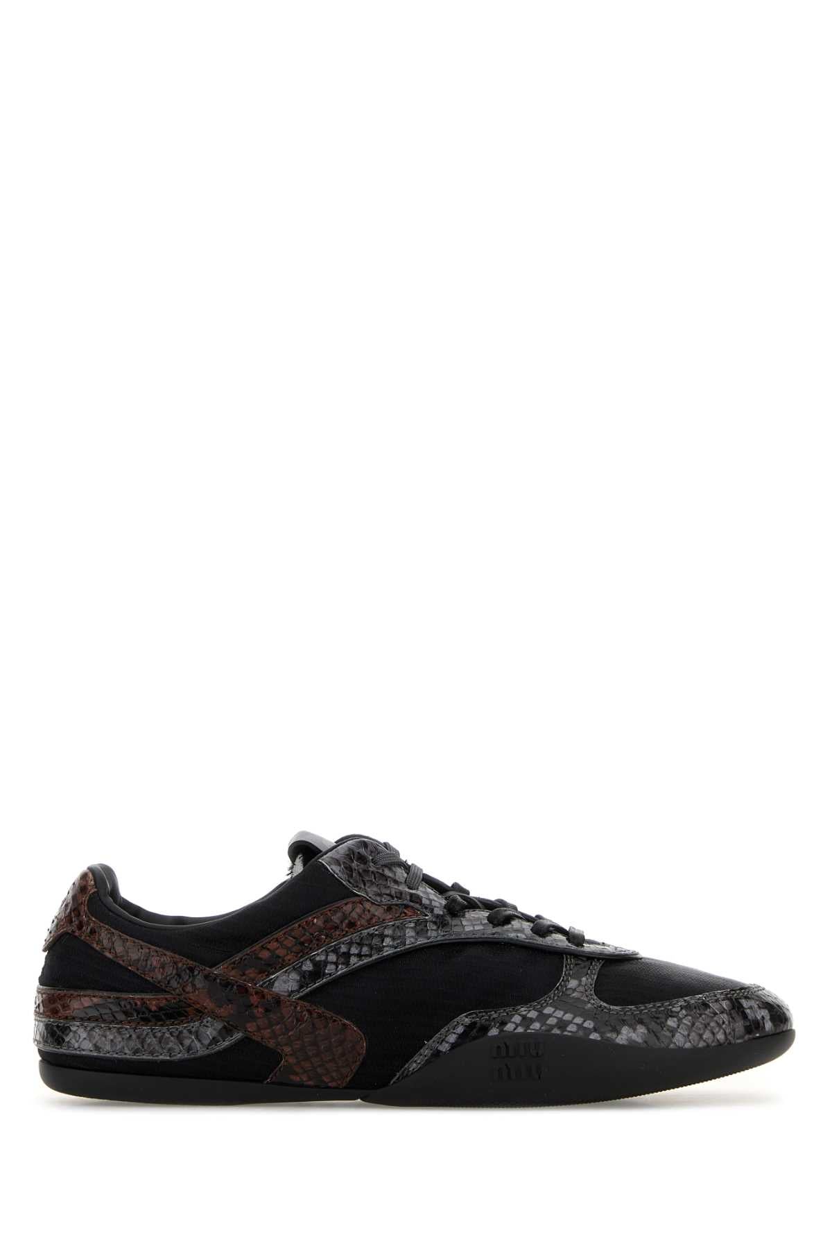 MIU MIU ALLACCIATE For Women 100%RECYCLEDPOLYAMIDE-100%HOMALOPSISBUCCATA