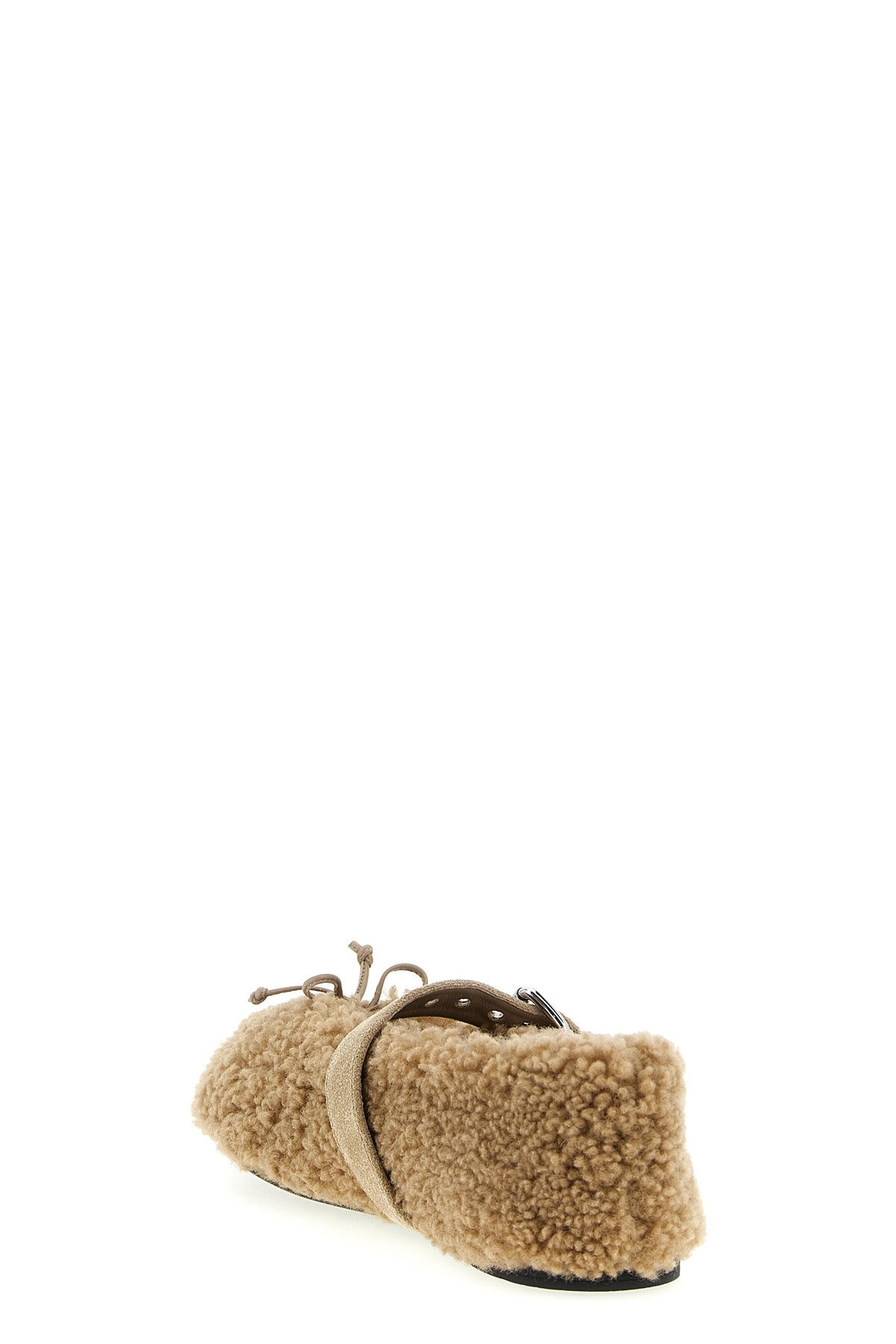MIU MIU Sheepskin ballet flats For Women 100% ovis aries