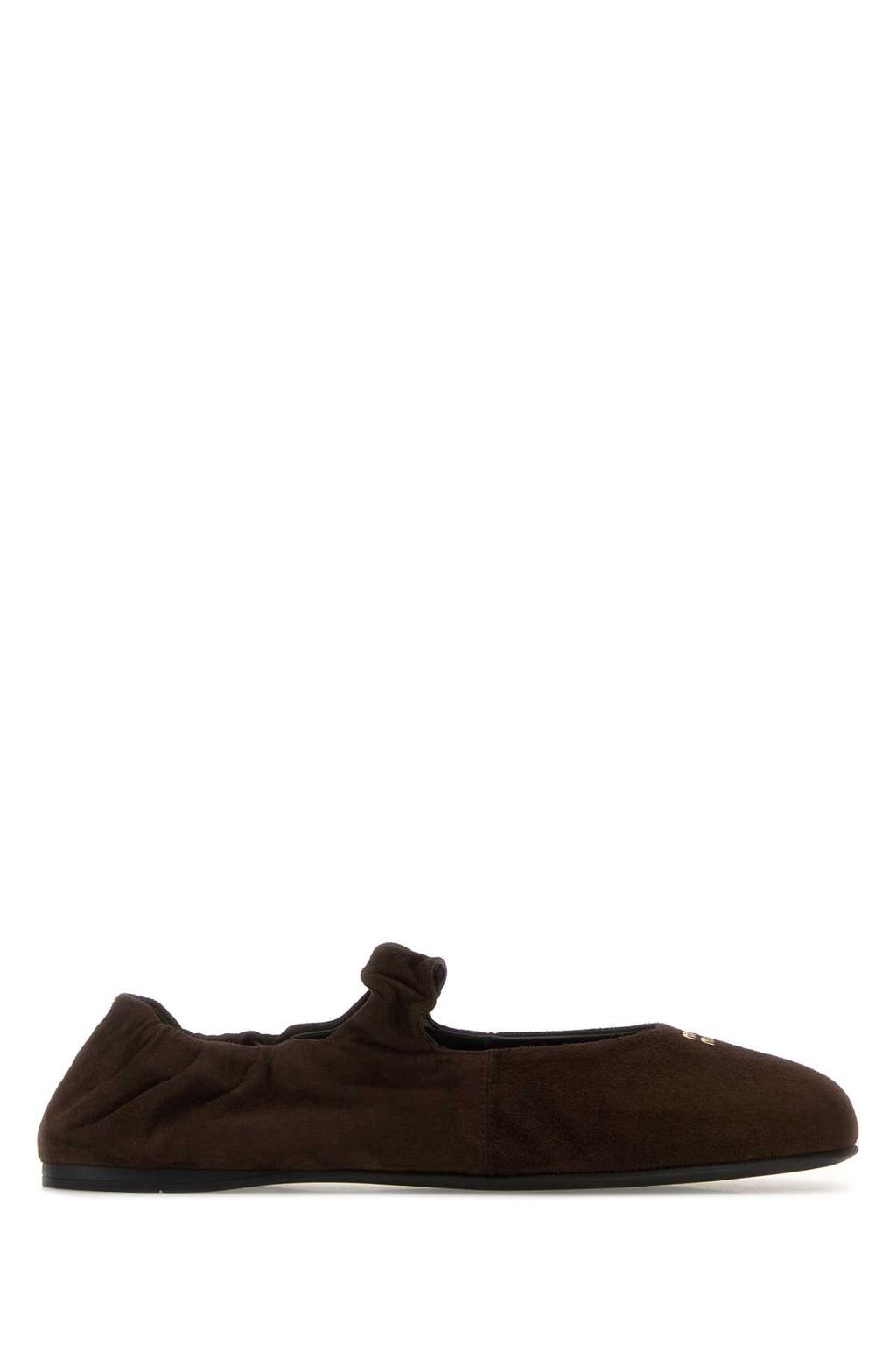 MIU MIU BALLERINE For Women Exterior: 100% Suede Interior: 100% Leather Sole: Rubber