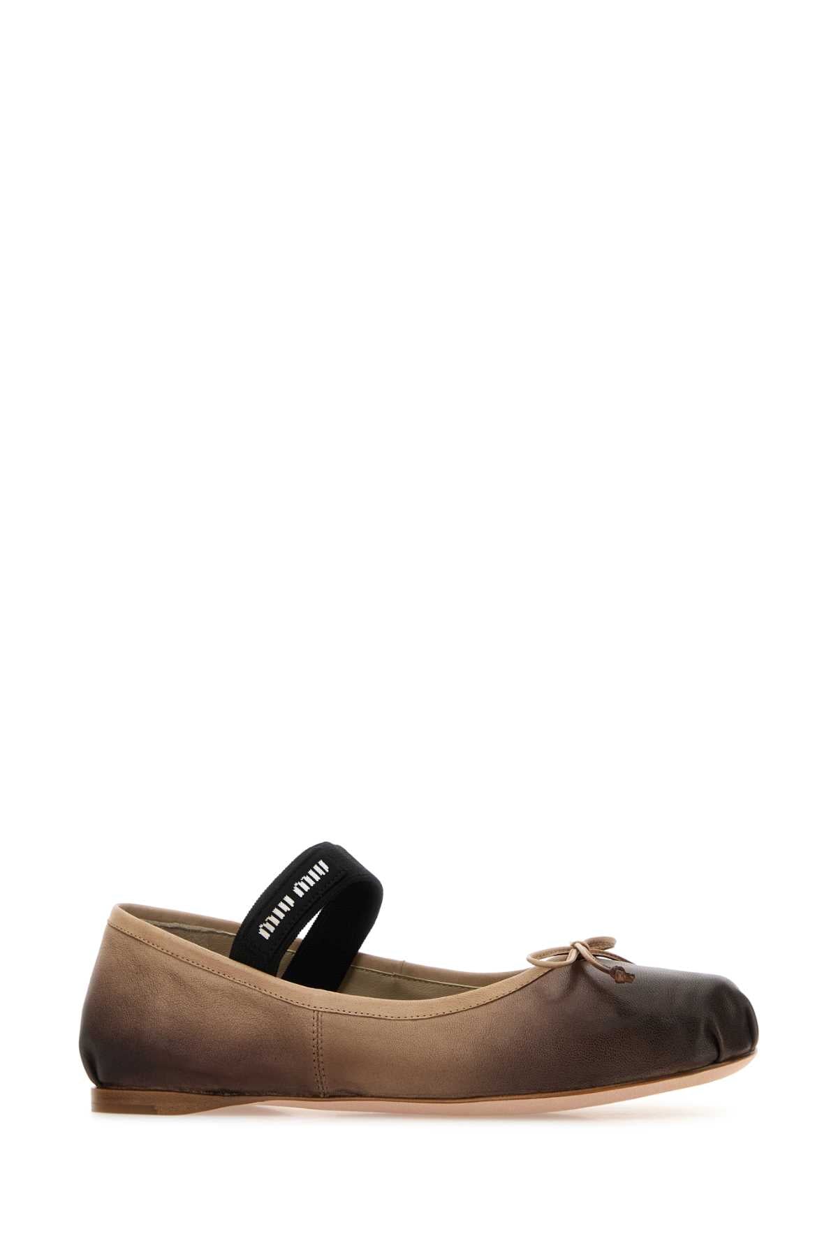 MIU MIU BALLERINE For Women 100%LAMBLEATHER