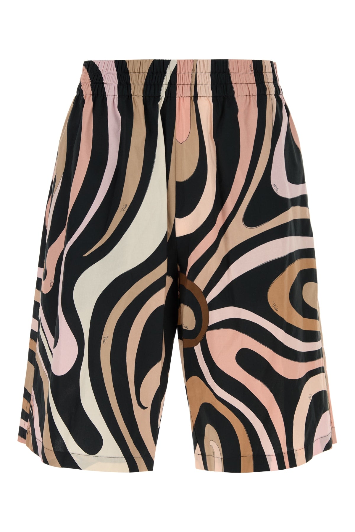 EMILIO PUCCI BASKET SHORTS UOMO - COTTON POPELINE