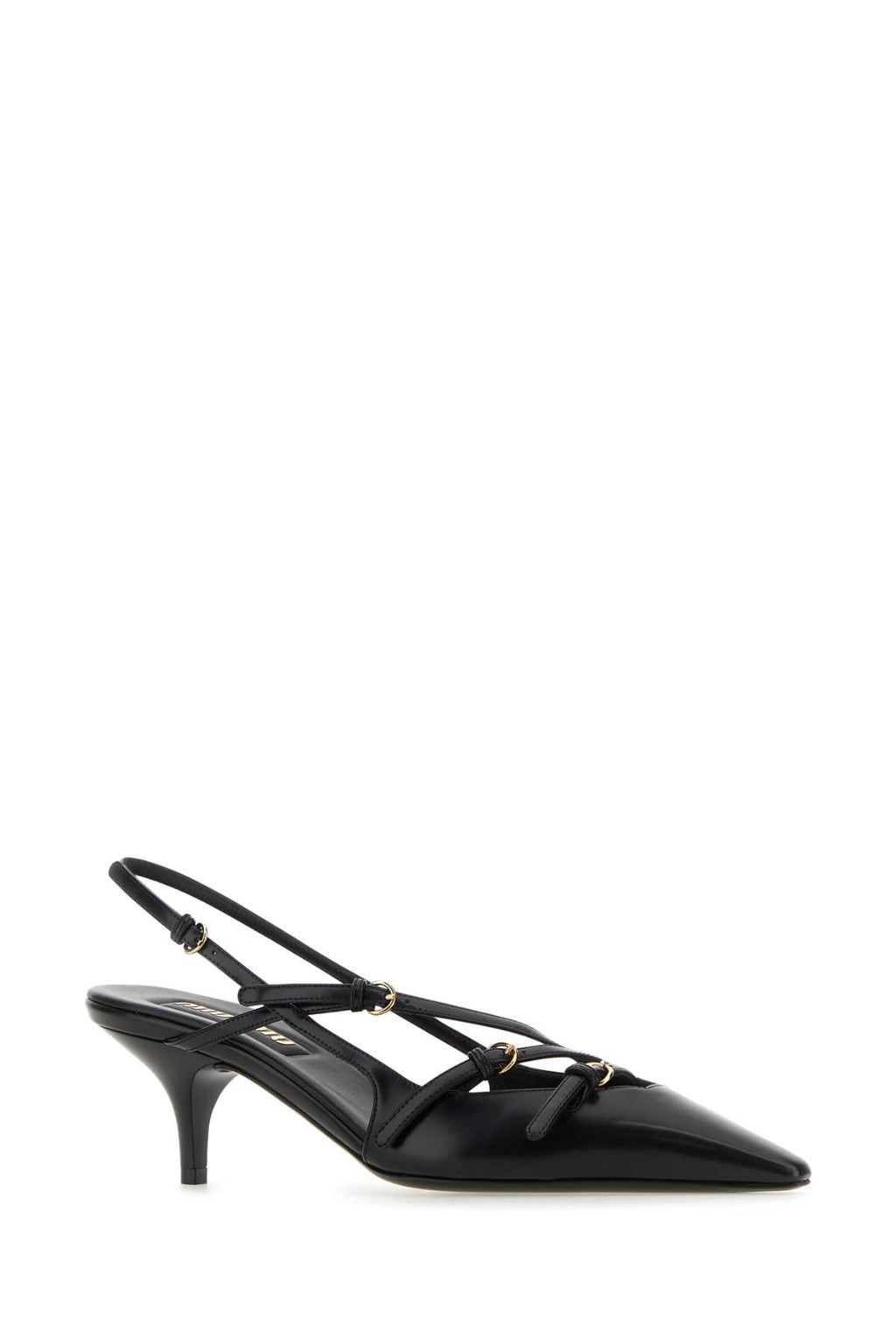 MIU MIU SCARPE STRINGATE For Women 100%CALFLEATHER