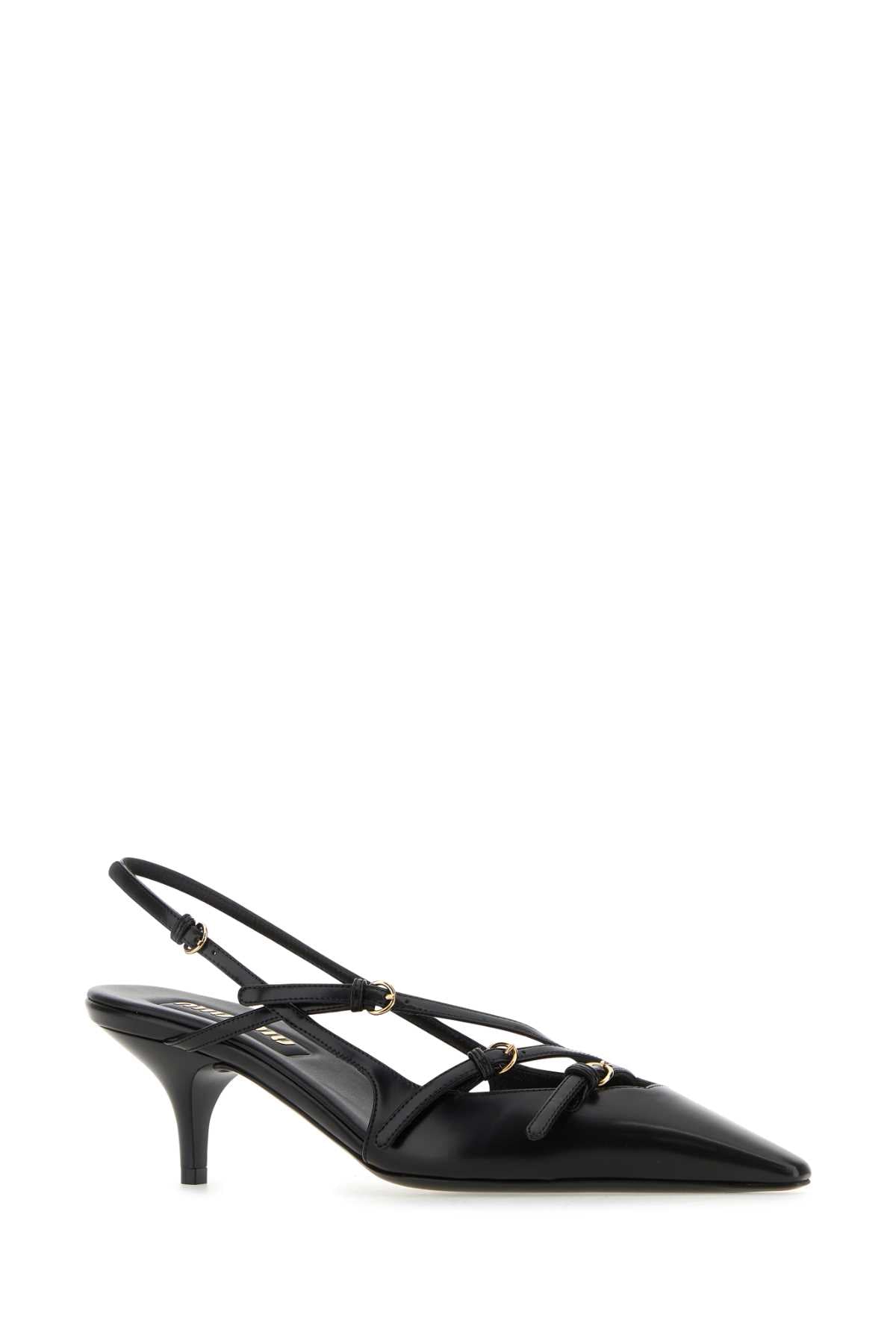 MIU MIU SCARPE STRINGATE For Women 100%CALFLEATHER