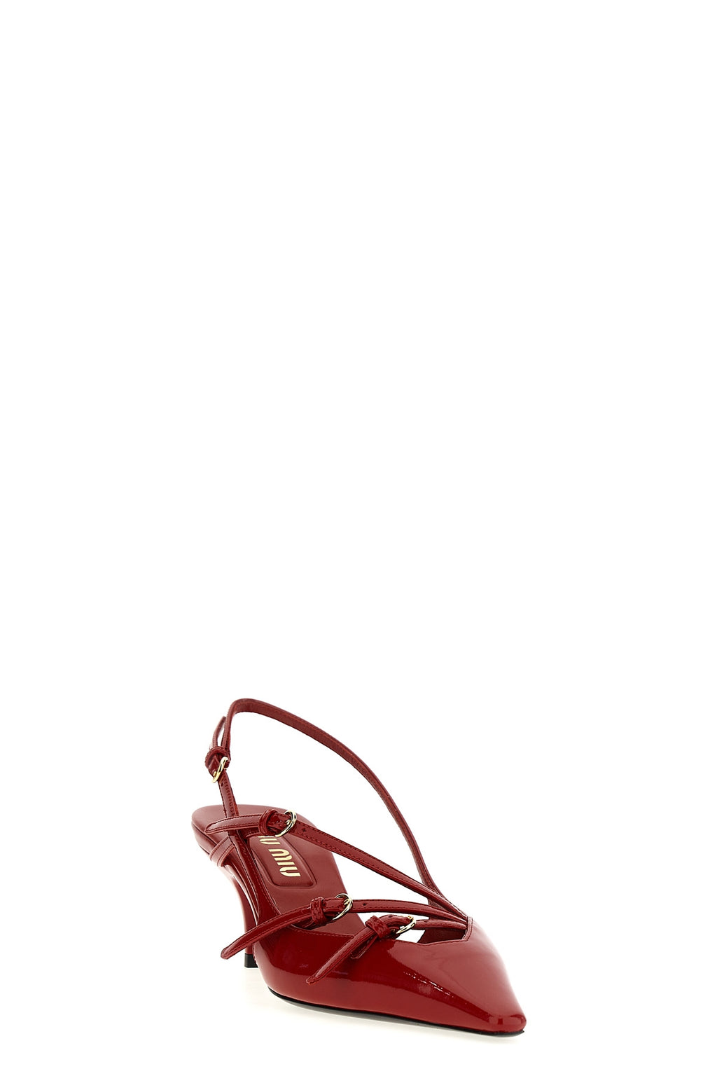 MIU MIU Slingback straps For Women 100% calfskin leather (Bos Taurus)
