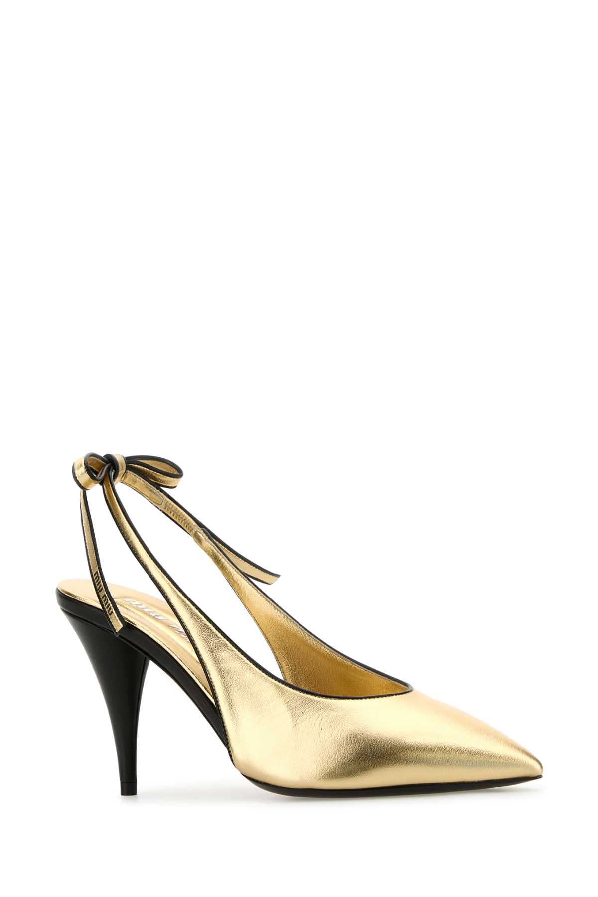 MIU MIU DECOLLETE For Women Exterior: 100% Nappa leather Interior: 100% Leather Sole: Leather