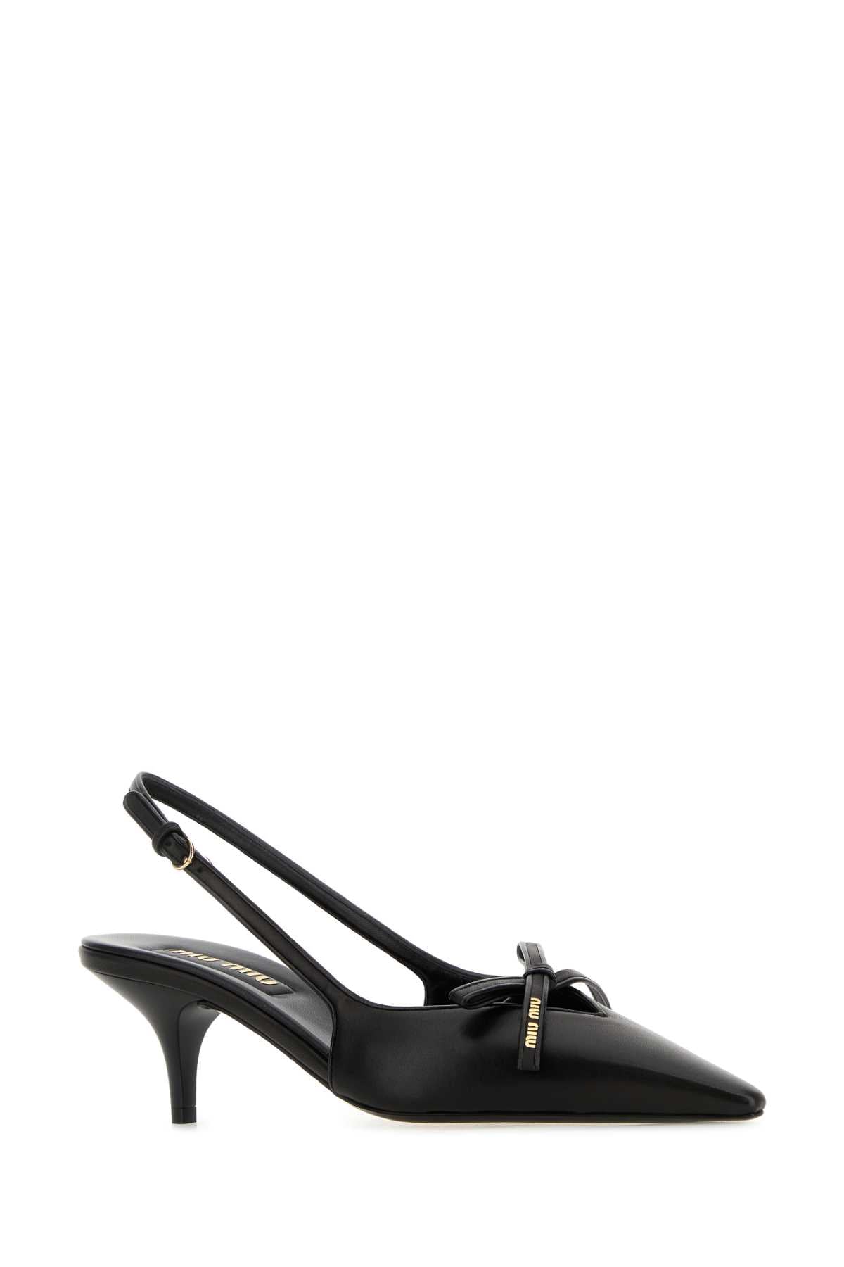 MIU MIU DECOLLETE' For Women Exterior: 100% Nappa Interior: 100% Leather Sole: Leather
