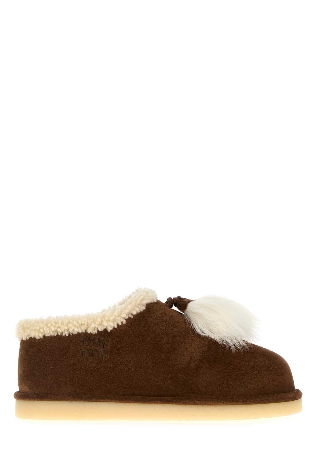 MIU MIU SABOT For Women 100%VITELLO-100%OVISARIESARIES