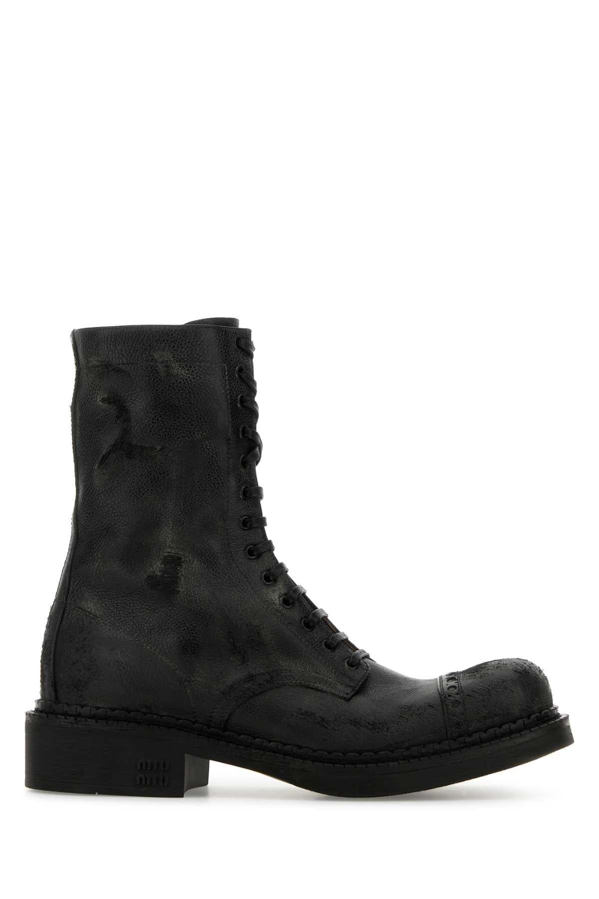 MIU MIU STIVALETTI For Women 100%Vitello