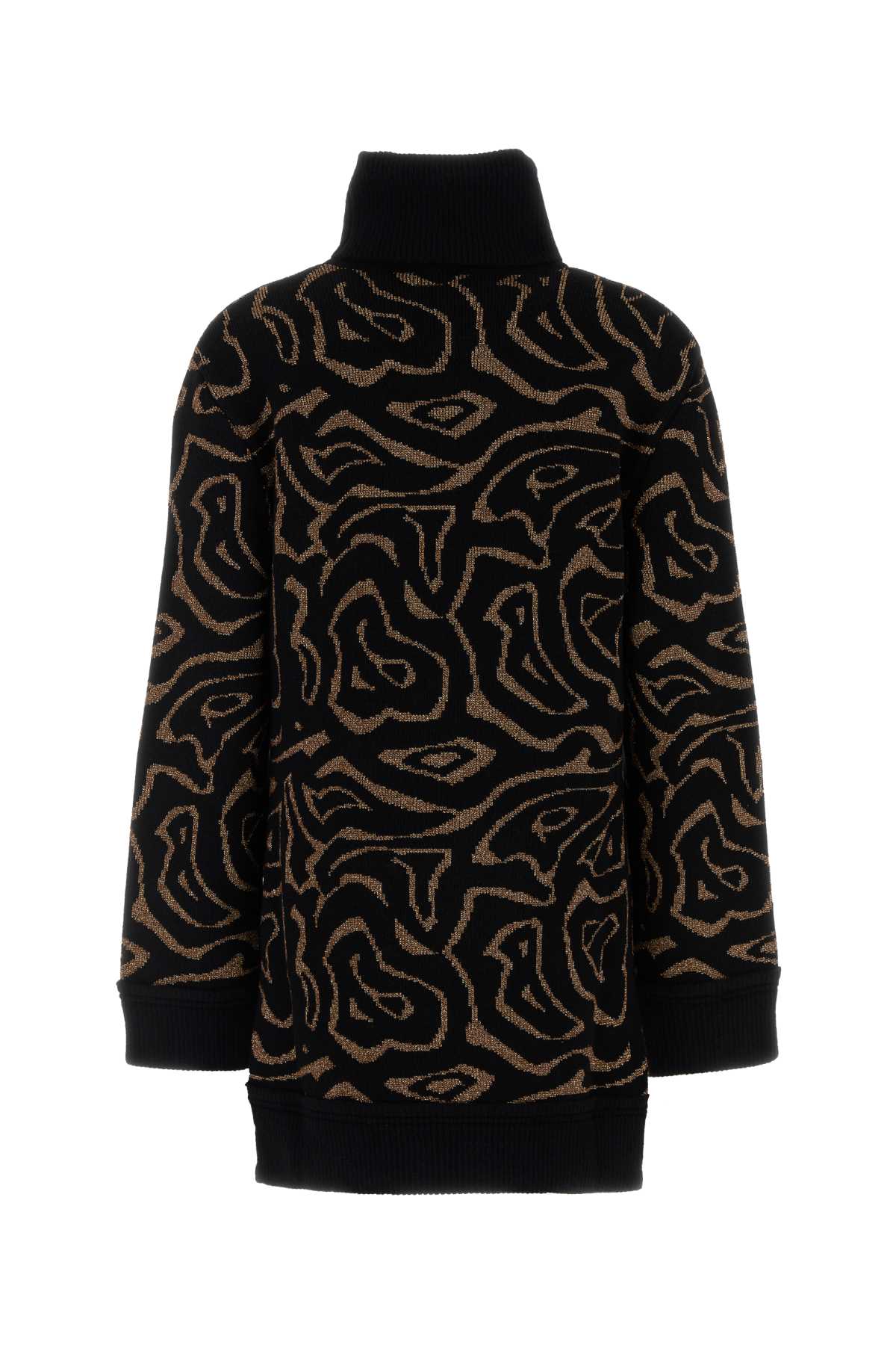 EMILIO PUCCI H.N. SWEATER - LABIRINTO LUREX JACQUARD For Women Exterior: 57% Polyester 22% Nylon 11% Wool 10% Metallic fiber