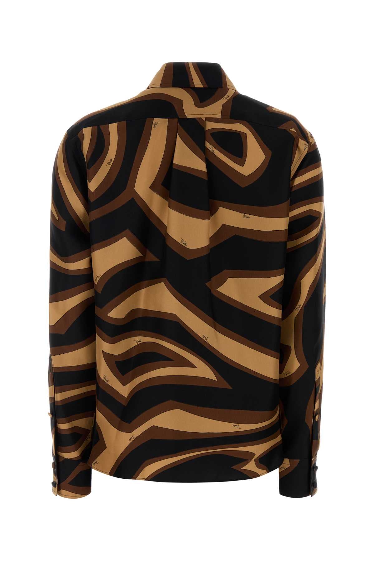 EMILIO PUCCI CAMICIA - SILK TWILL For Women Exterior: 100% Silk