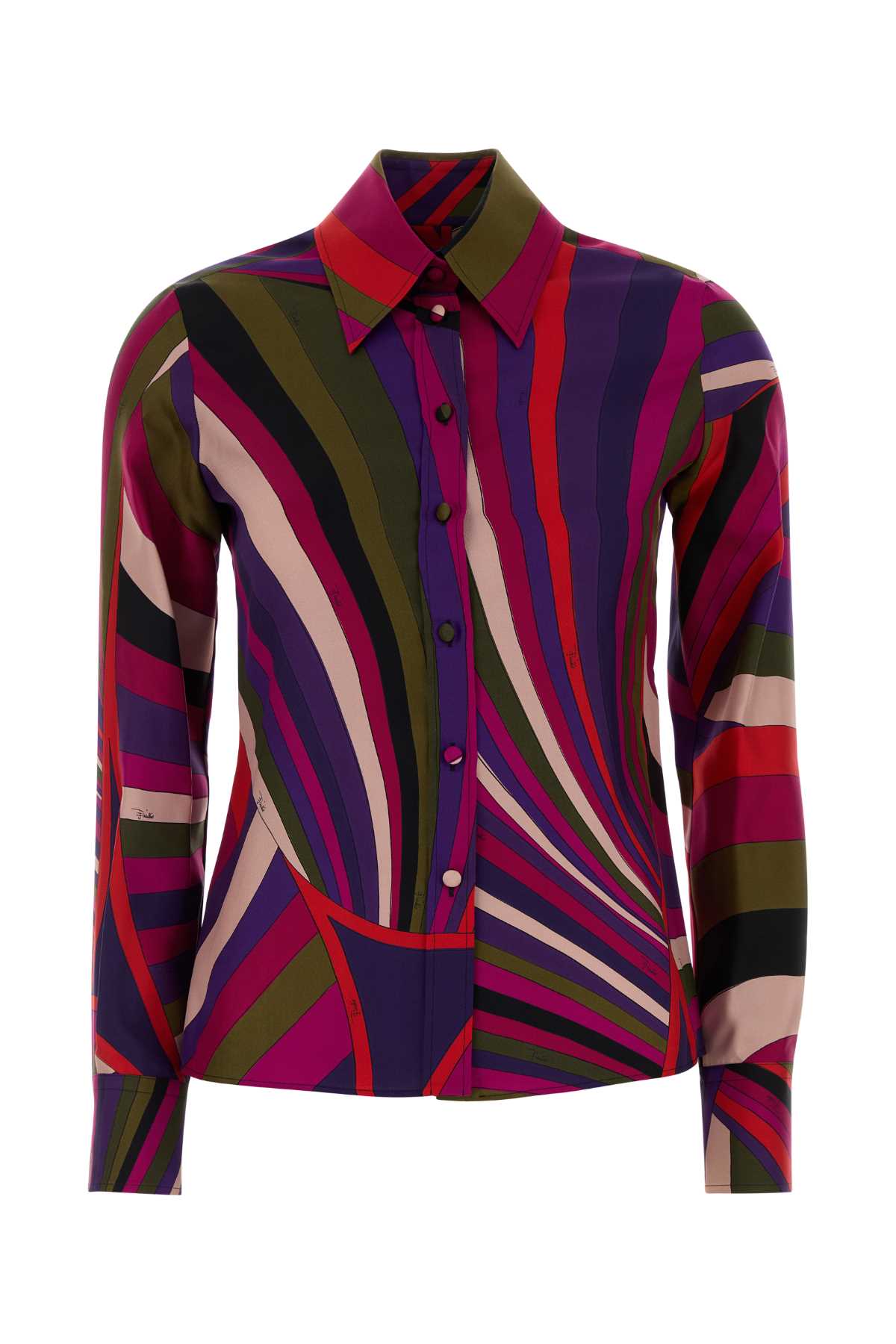 EMILIO PUCCI CAMICIA - SILK TWILL For Women Exterior: 100% Silk