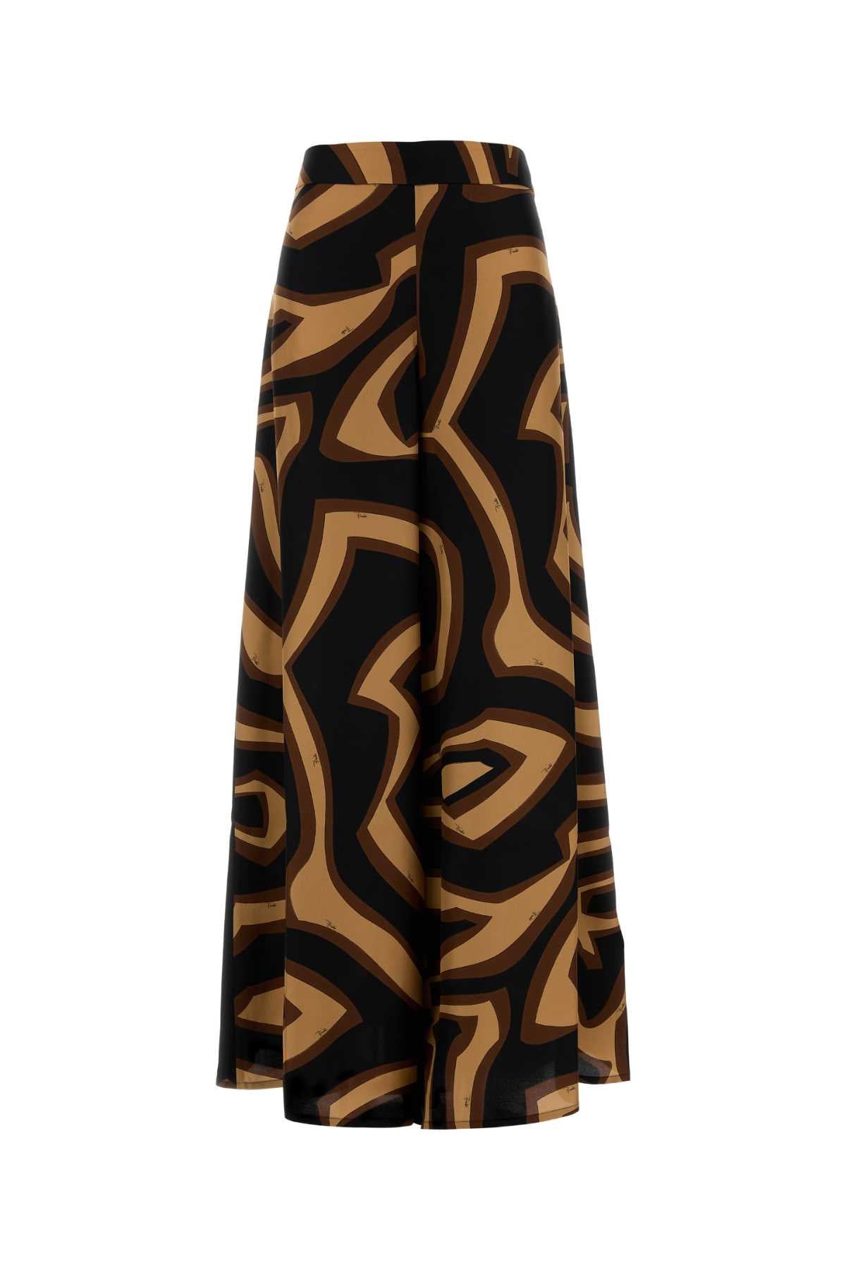 EMILIO PUCCI PANTALONE - SILK TWILL For Women Exterior: 100% Silk