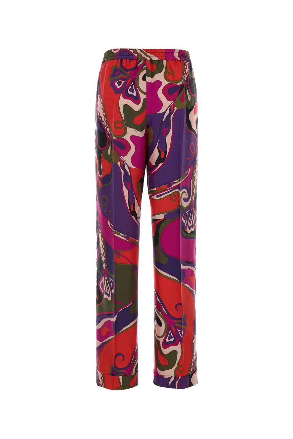 EMILIO PUCCI PANTALONE - SILK TWILL For Women Exterior: 100% Silk