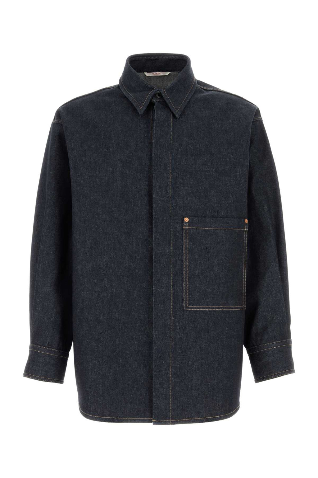 VALENTINO GARAVANI CAMICIA IN DENIM | DENIM For Men Exterior: 100% Cotton
